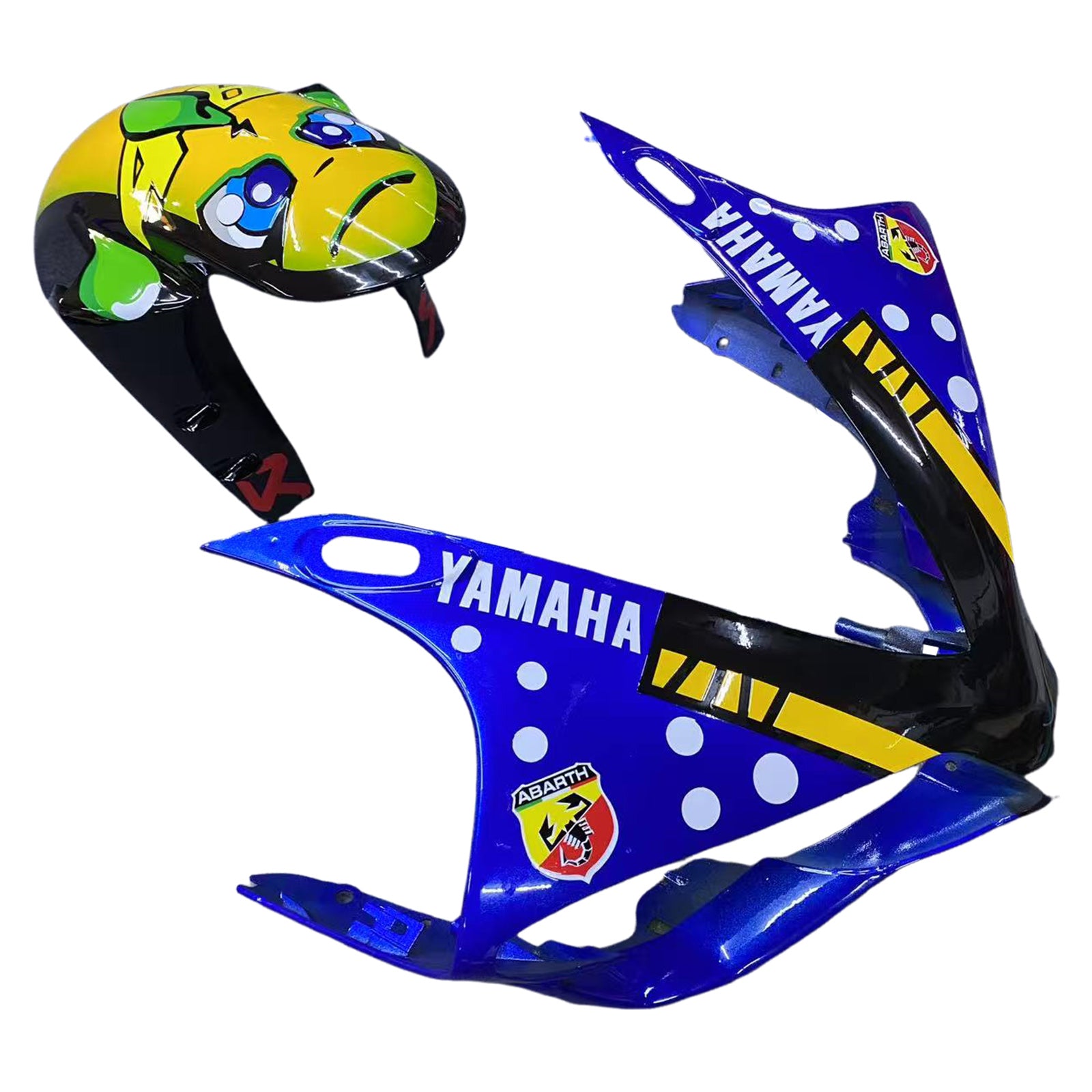 Amotopart Kit Carrénage Yamaha YZF 1000 R1 R1 2007-2008 ABS PLASTIČNA karoserija