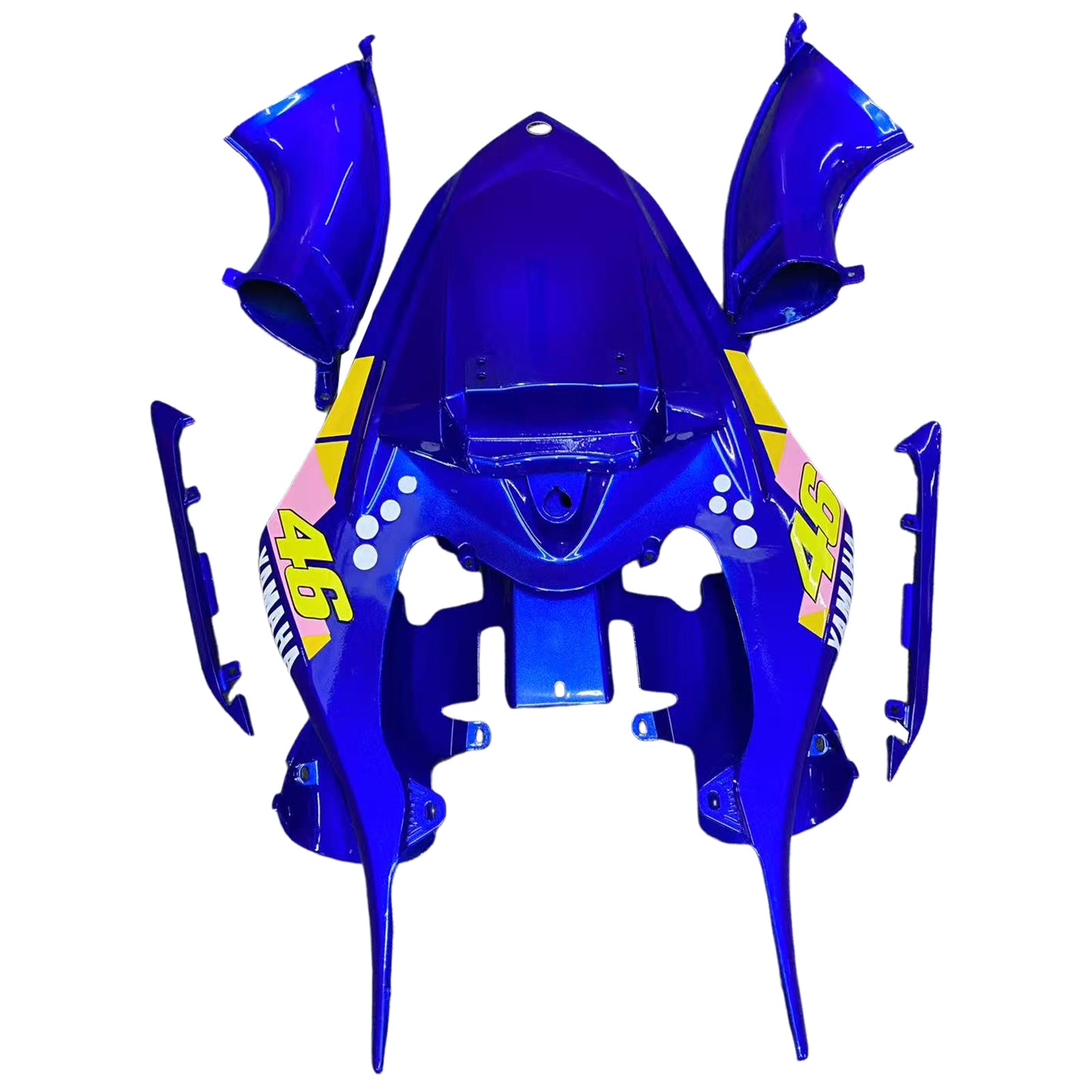 Amotopart Kit Carrénage Yamaha YZF 1000 R1 R1 2007-2008 ABS PLASTIČNA karoserija