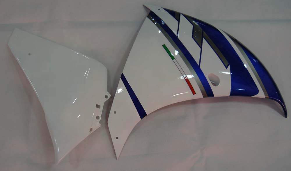 Carénages Amotopart 2009-2011 Yamaha YZF-R1 Blanc Bleu FIAT R1 Generic