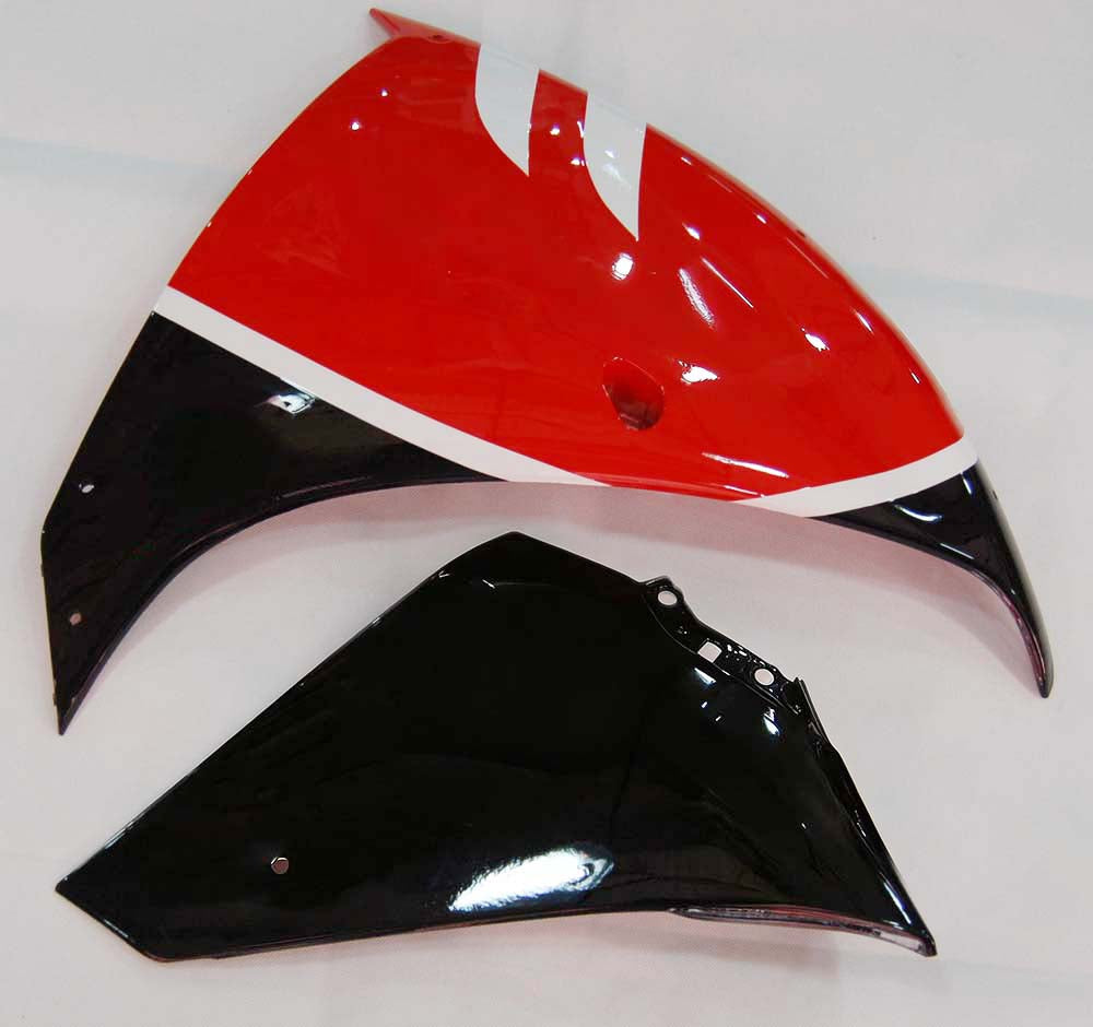 Carénages Amotopart 2009-2011 Yamaha YZF-R1 Rouge Noir Santander Bank R1 Generic