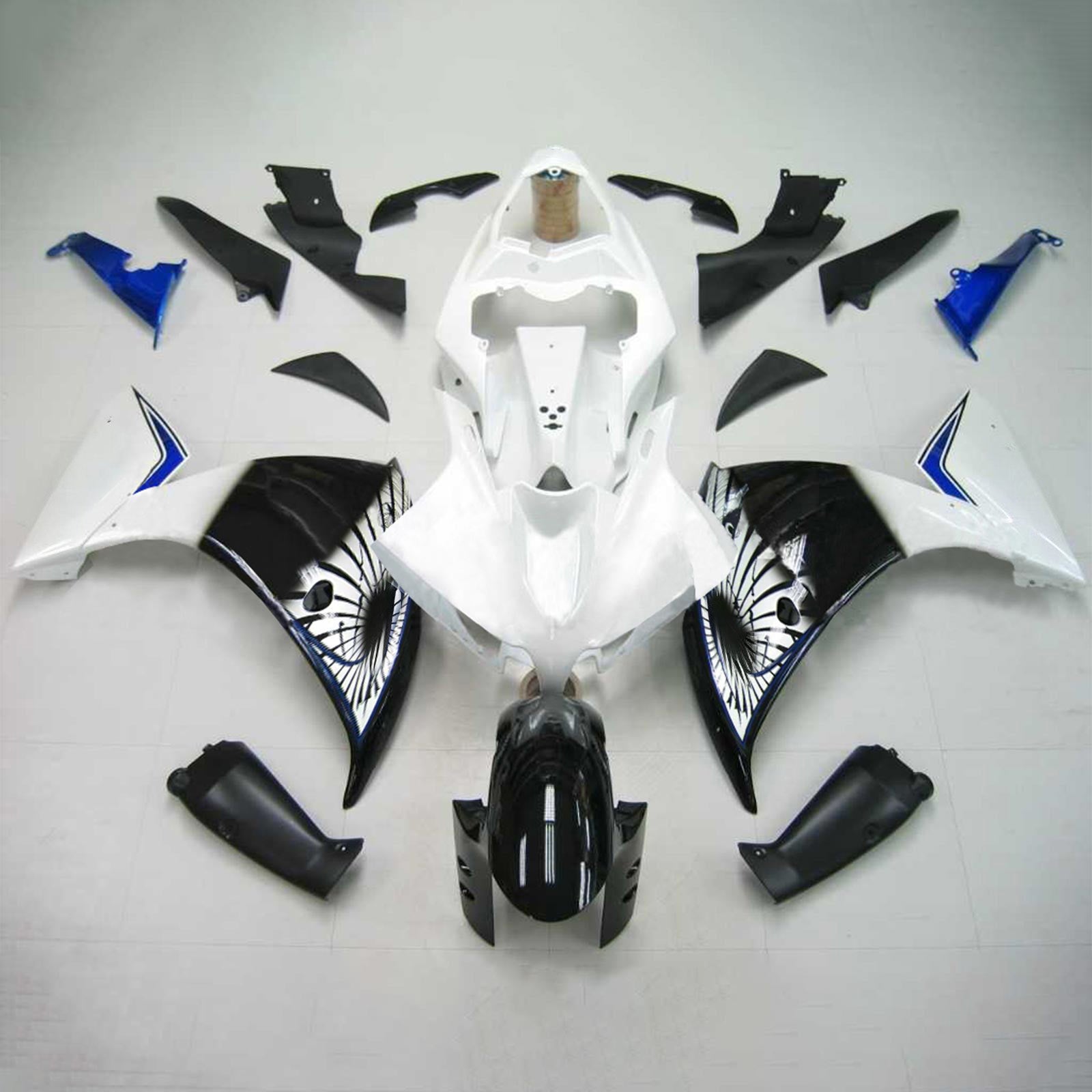 Kit de carénage Amotopart pour Yamaha YZF 1000 R1 2009-2011 générique
