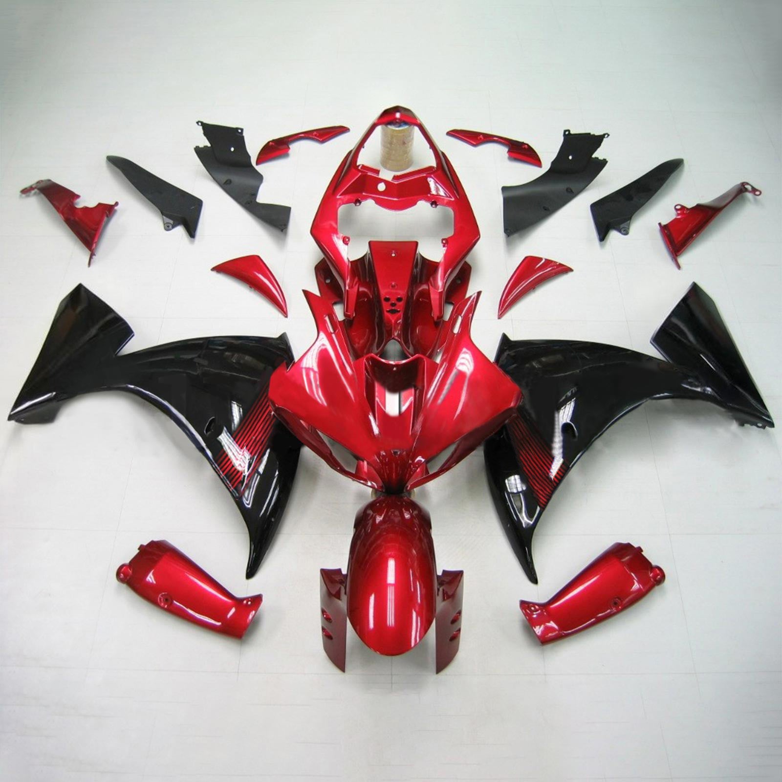 Kit de carénage Amotopart pour Yamaha YZF 1000 R1 2009-2011 générique