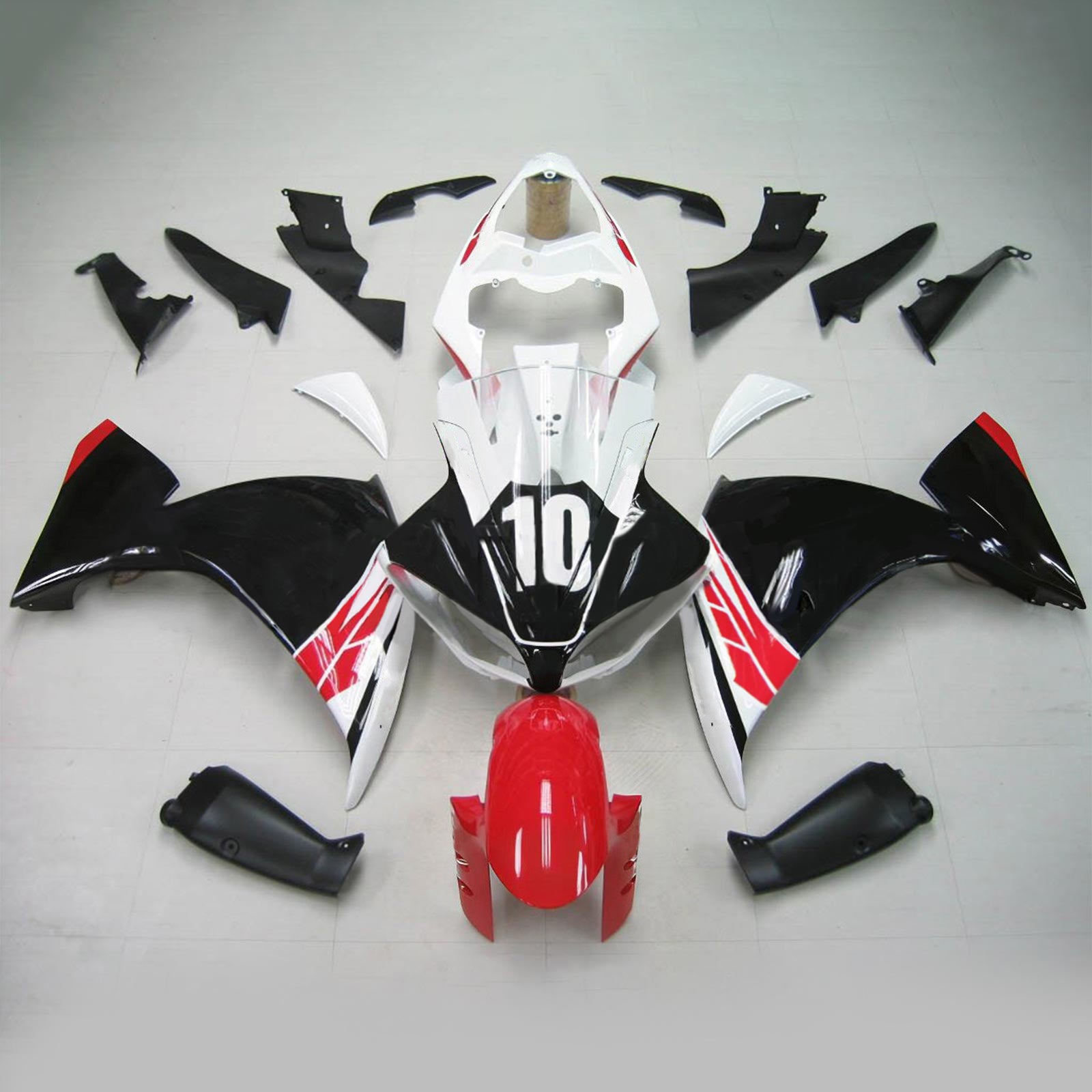 Kit de carénage Amotopart pour Yamaha YZF 1000 R1 2009-2011 générique