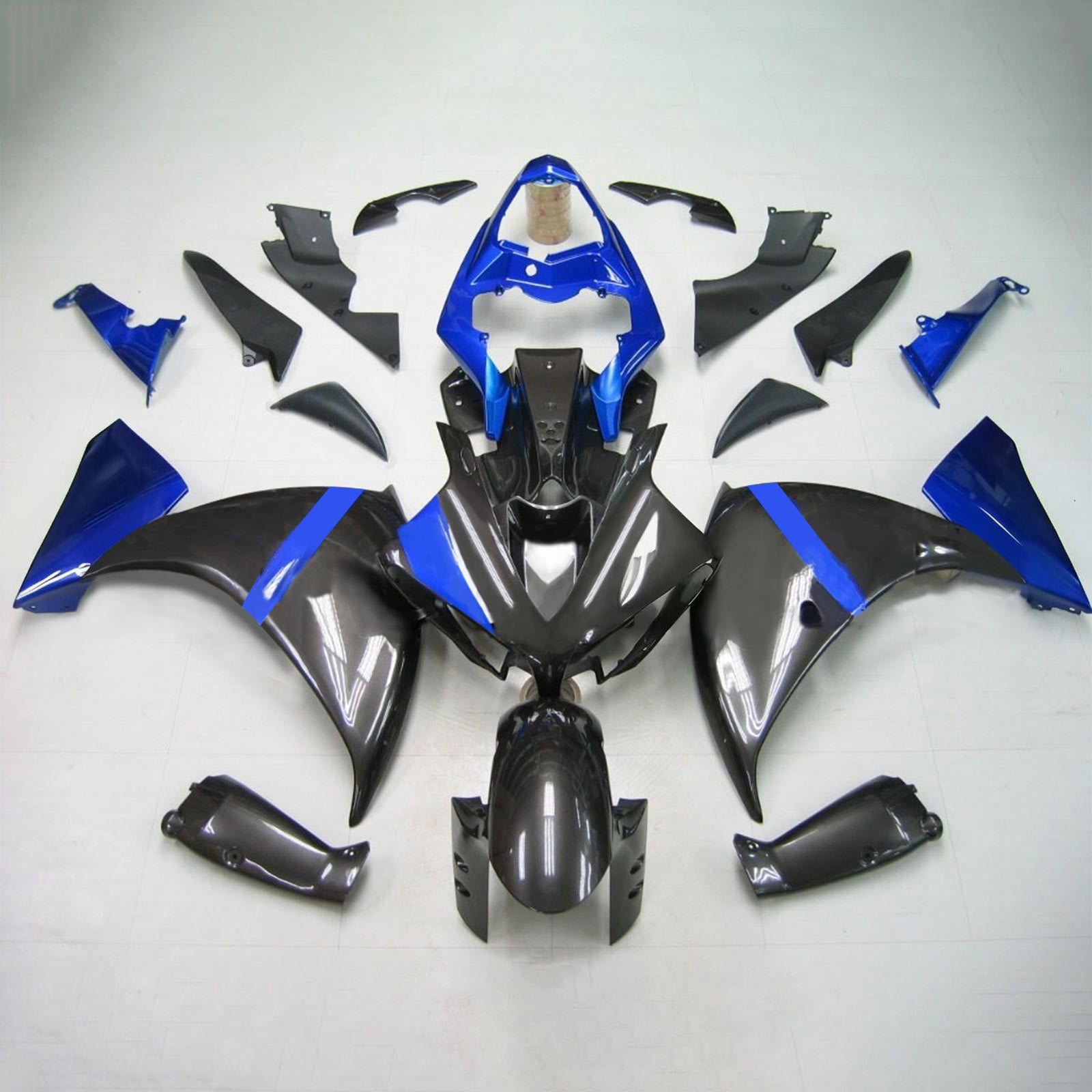 Kit de carénage Amotopart pour Yamaha YZF 1000 R1 2009-2011 générique