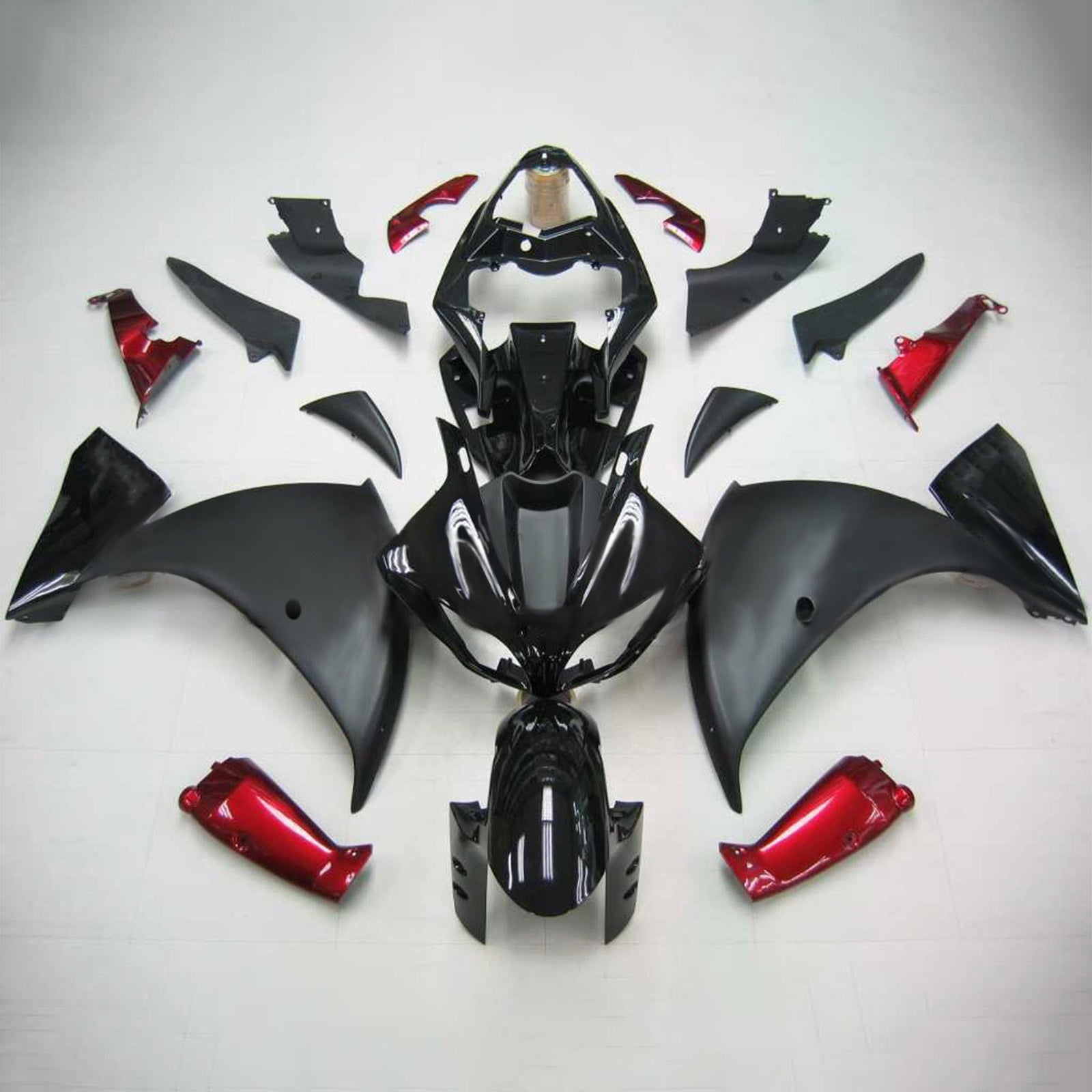Kit de carénage Amotopart pour Yamaha YZF 1000 R1 2009-2011 générique