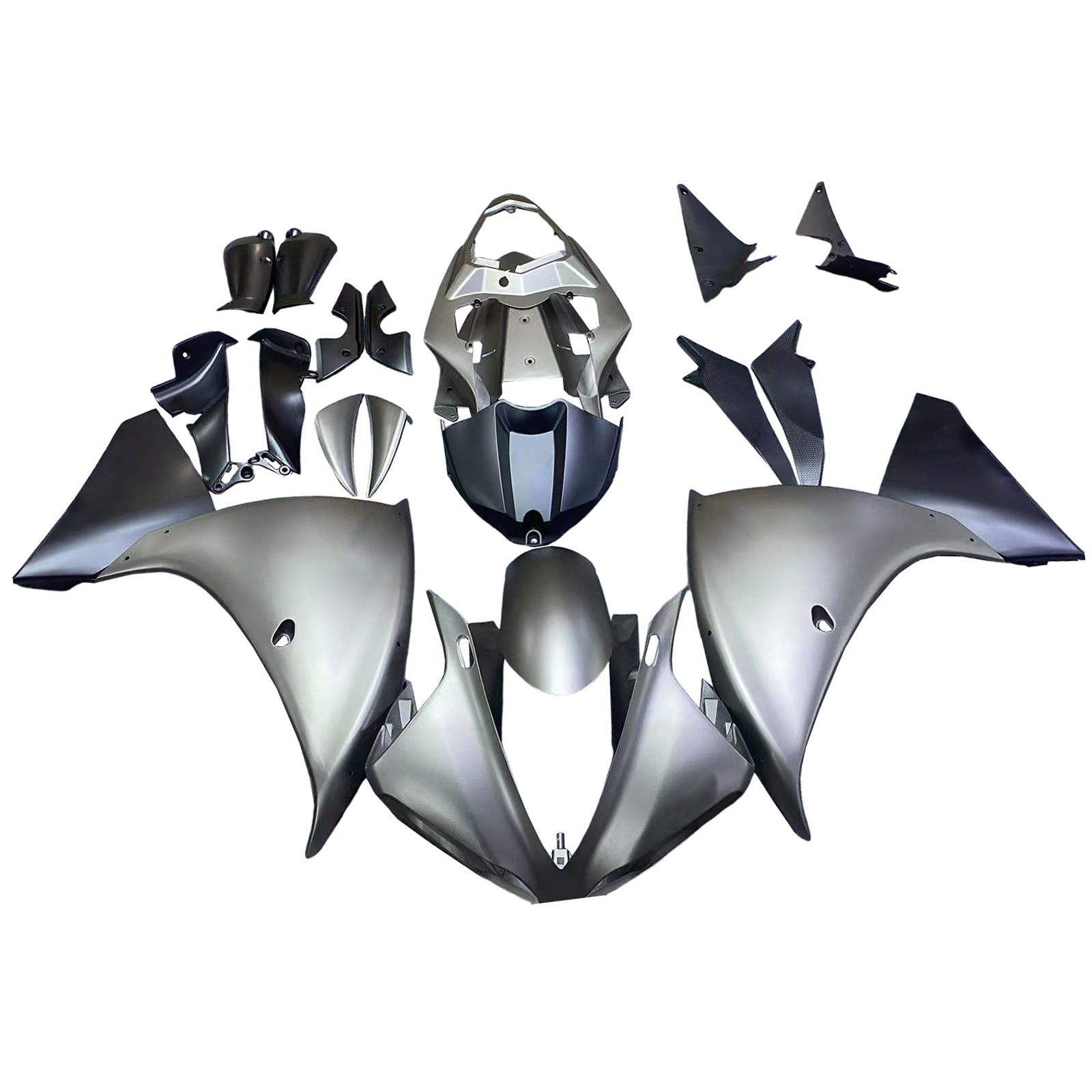 Kit de carénage par injection , carrosserie en plastique ABS Pour Yamaha YZF 1000 R1 2009-2011