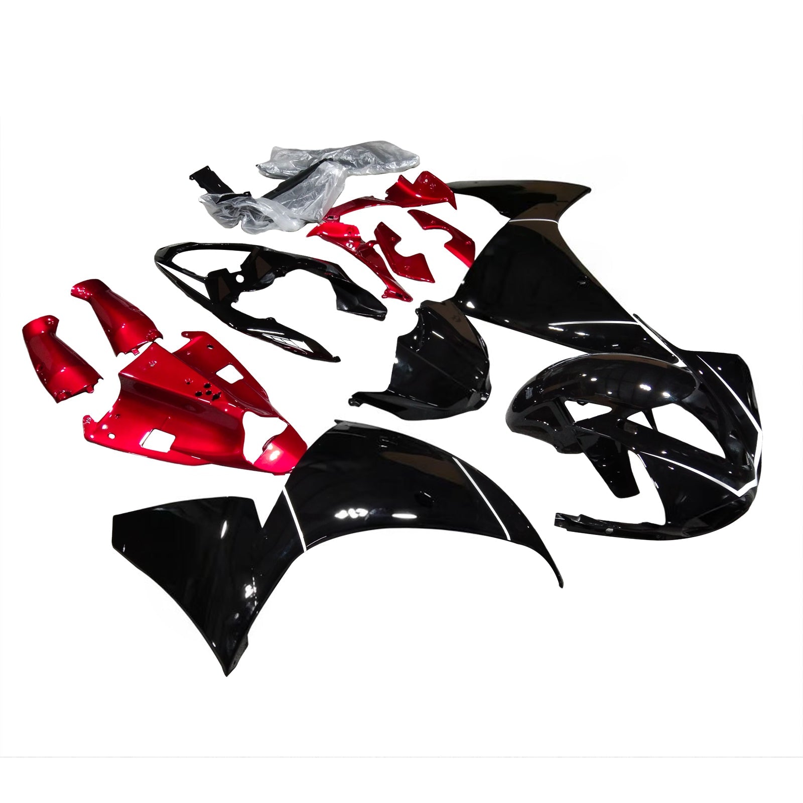 Kit de carénage en plastique ABS pour Yamaha YZF 1000 R1 2009-2011