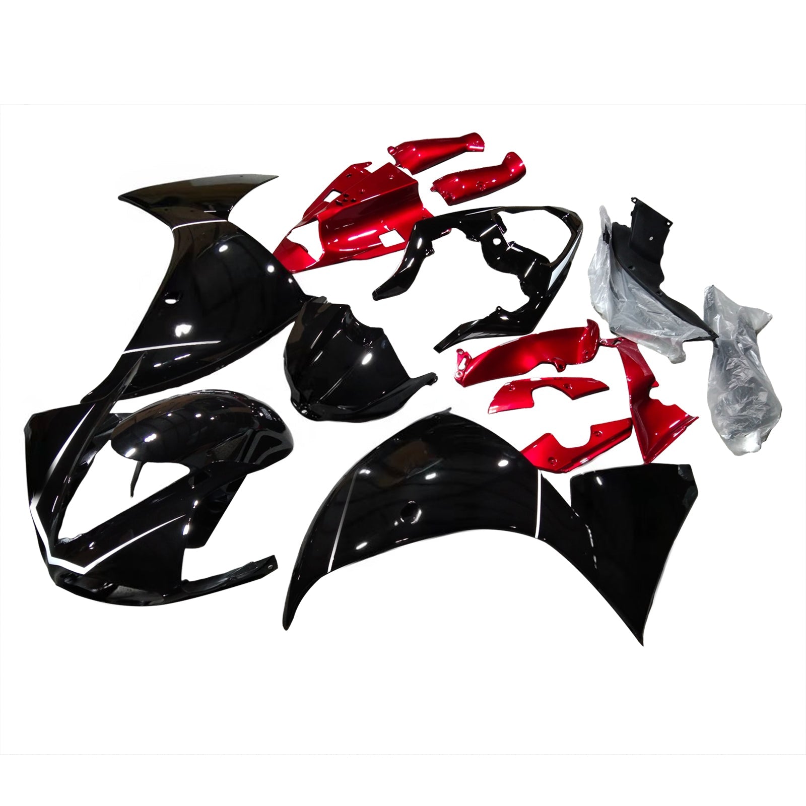 Kit de carénage en plastique ABS pour Yamaha YZF 1000 R1 2009-2011