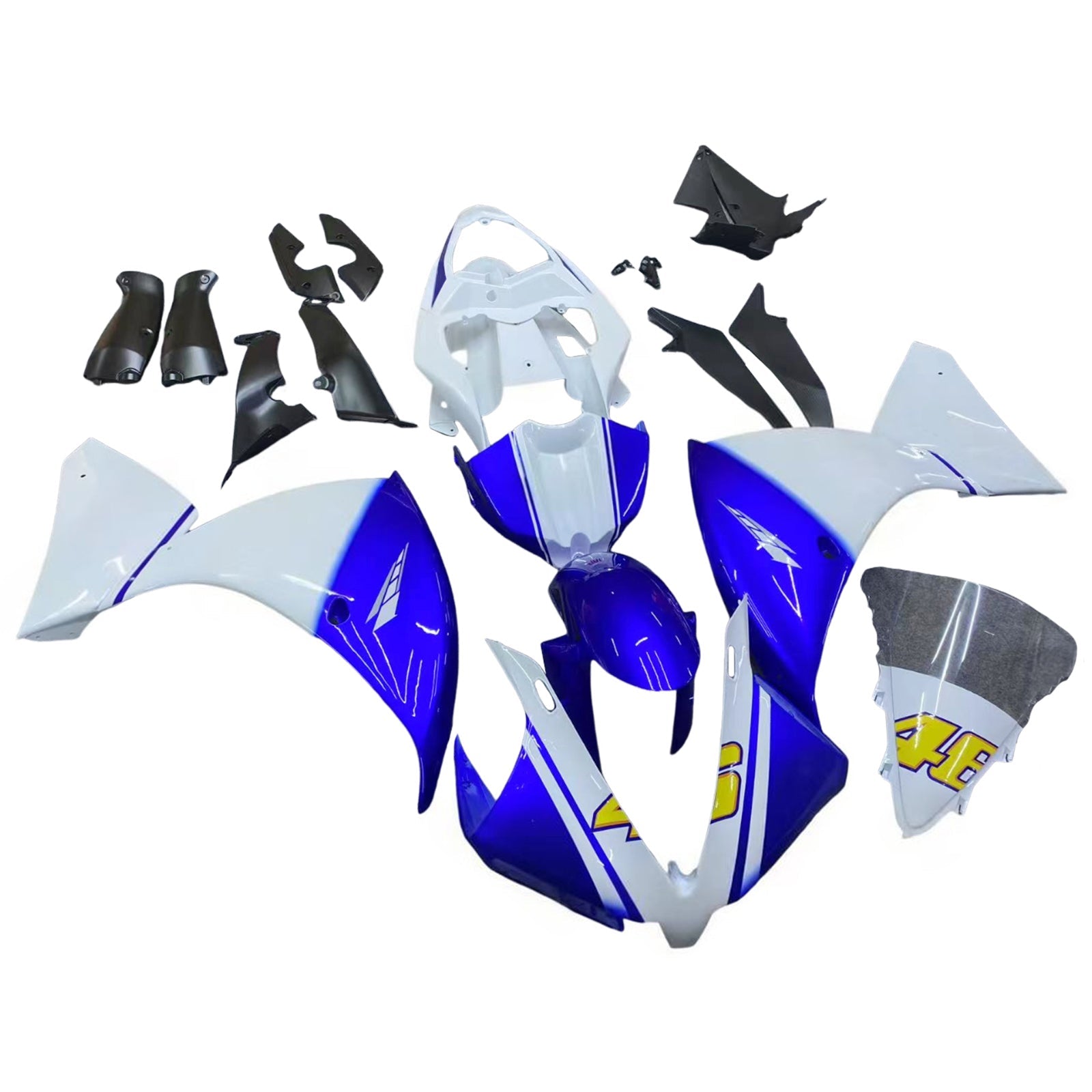 Injection Fairing Kit Bodywork Plastic ABS fit For Yamaha YZF 1000 R1 2012-2014
