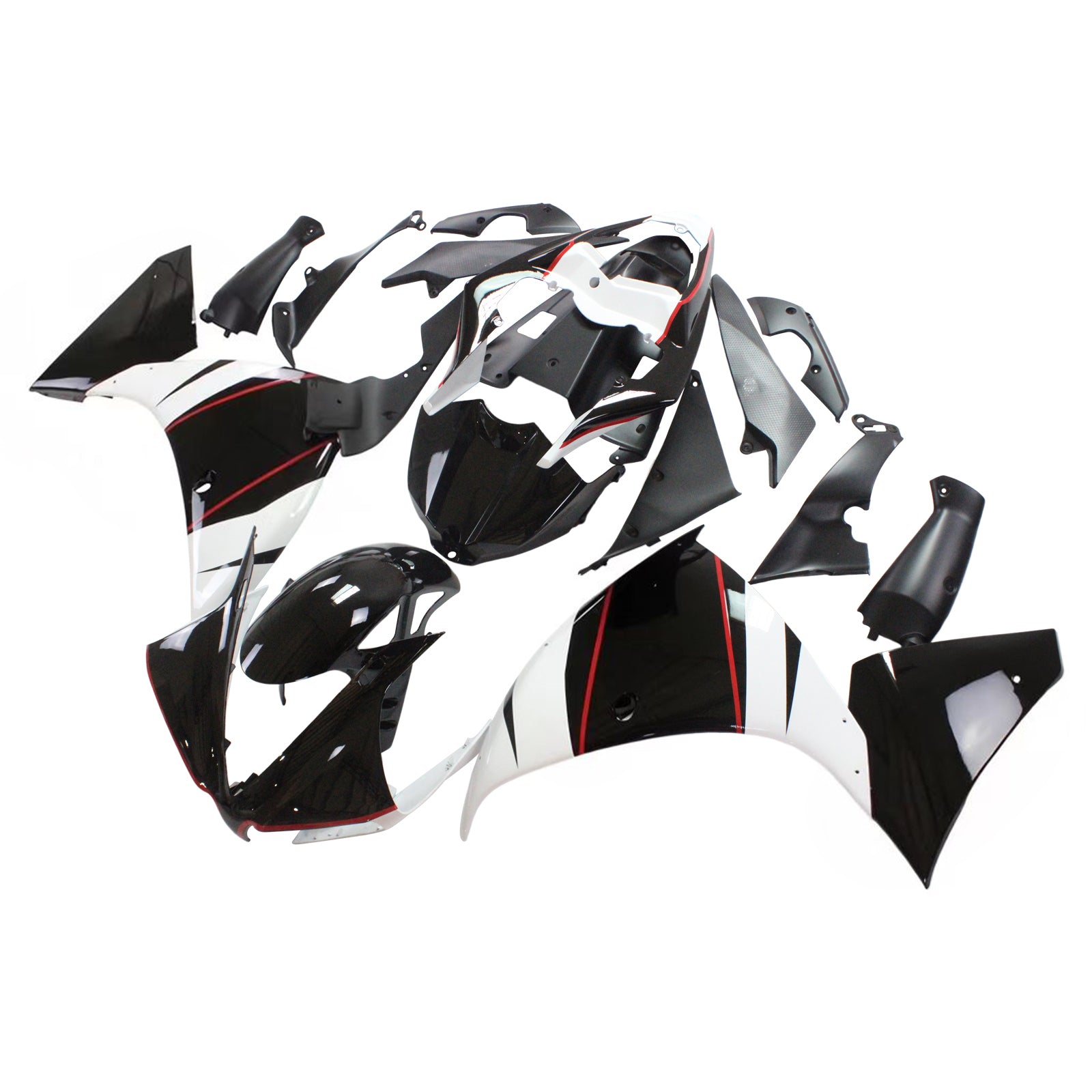 Kit de carénage Amotopart pour Yamaha YZF 1000 R1 2012-2014 générique