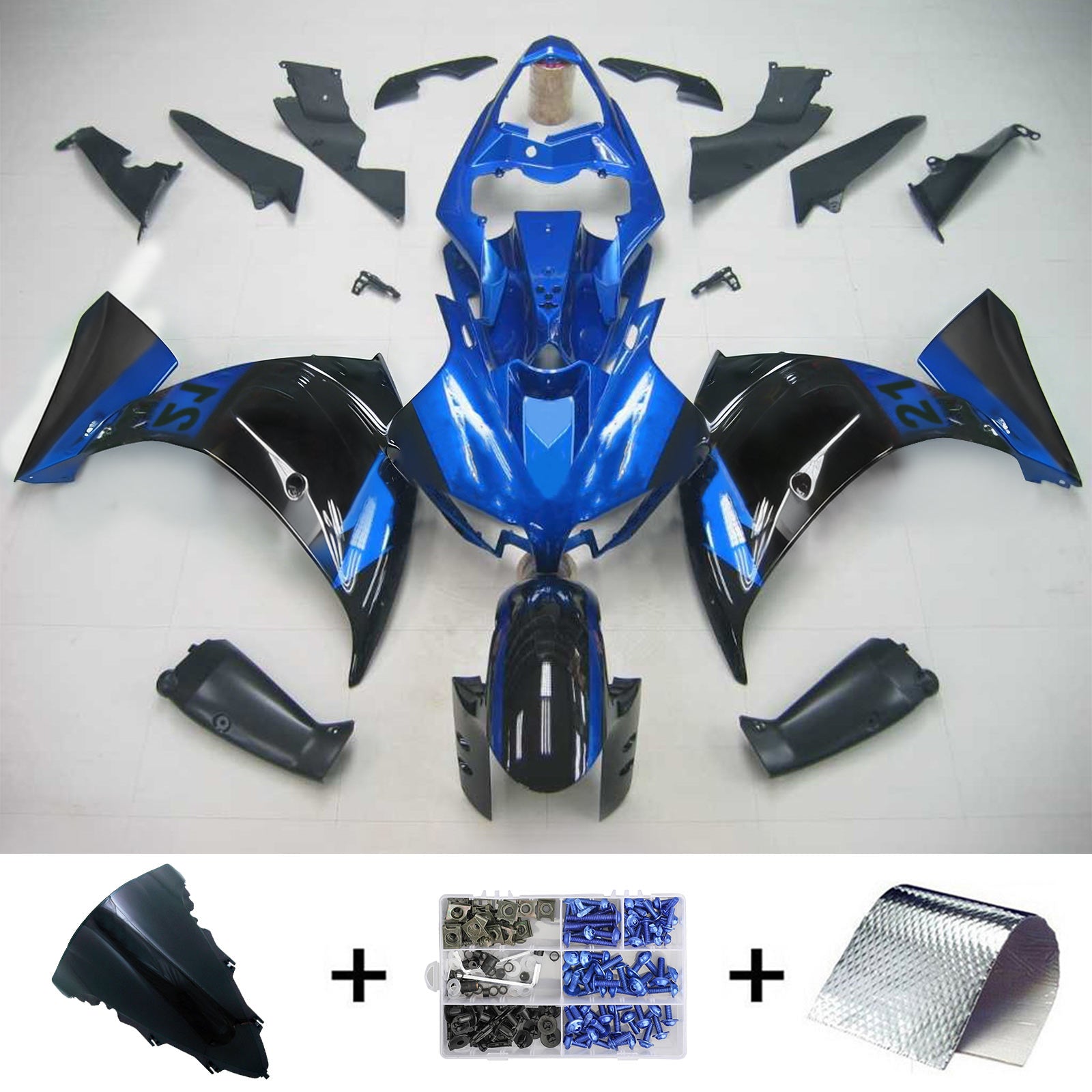 Amotopart suojasarja Yamaha YZF 1000 R1 2012-2014 geneeriselle