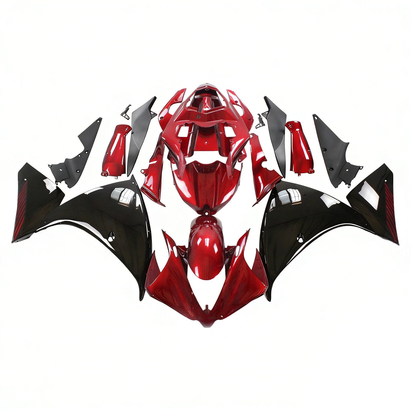Kit de carénage Amotopart pour Yamaha YZF 1000 R1 2012-2014 générique