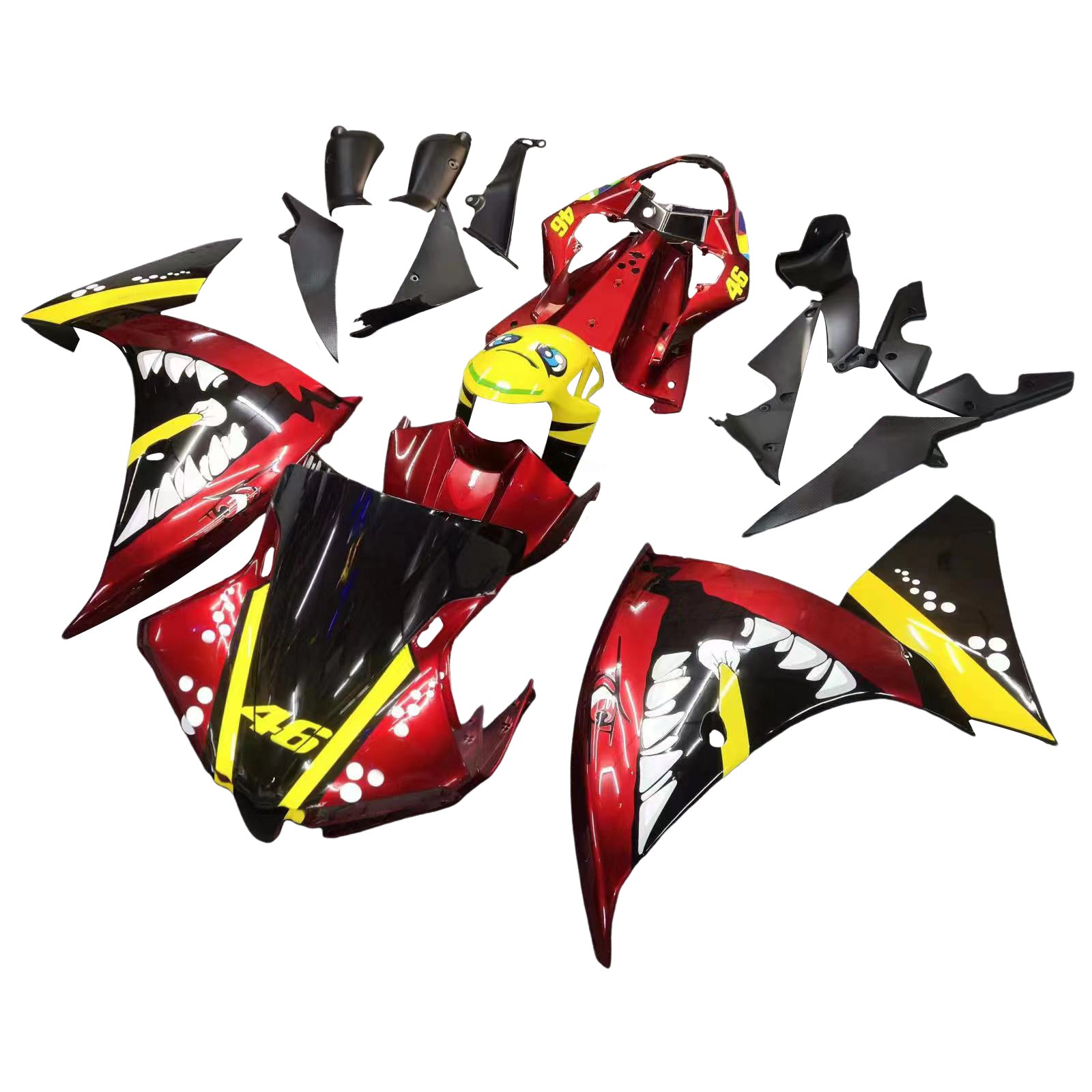 Amotopart suojasarja Yamaha YZF 1000 R1 2012-2014 geneeriselle