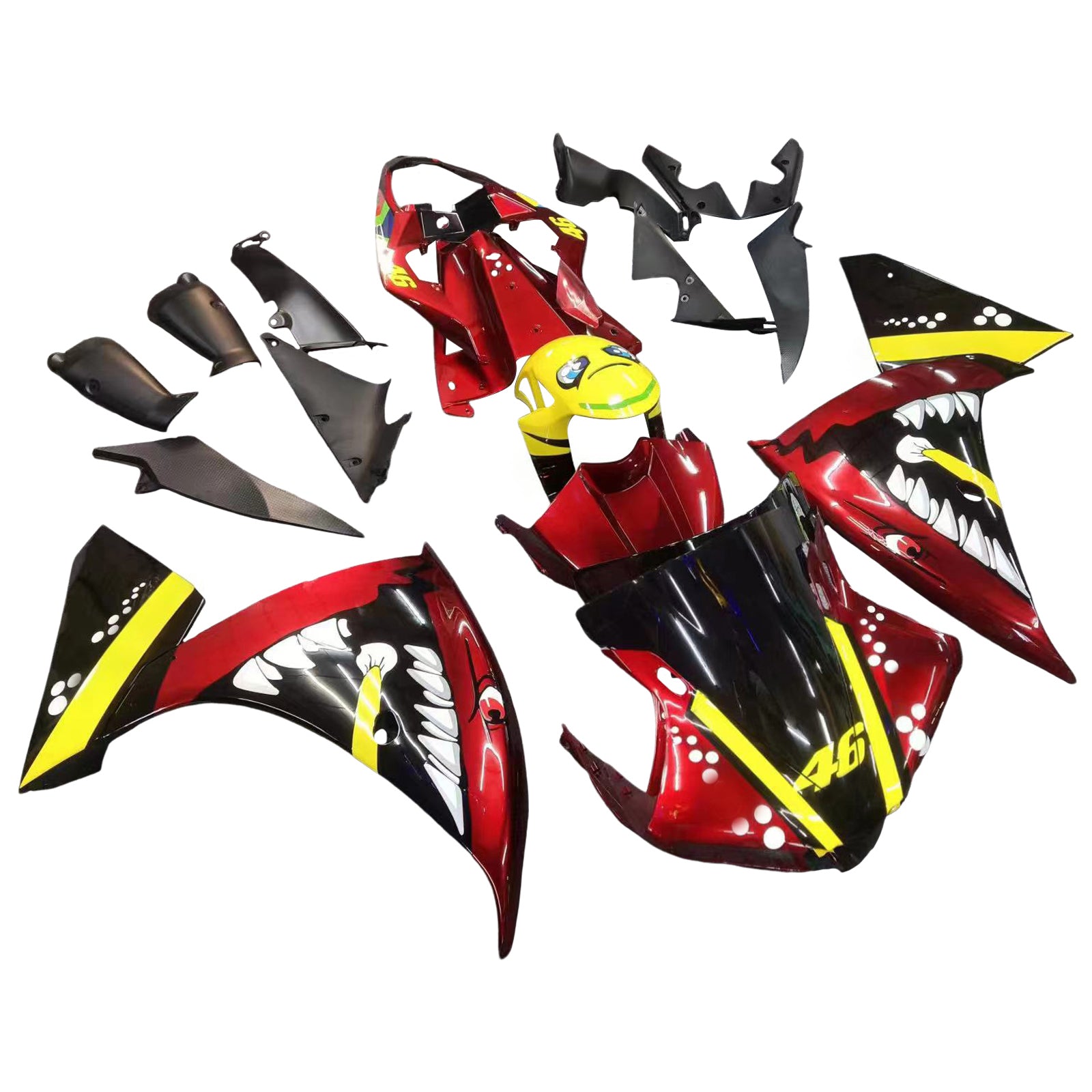 Amotopart suojasarja Yamaha YZF 1000 R1 2012-2014 geneeriselle