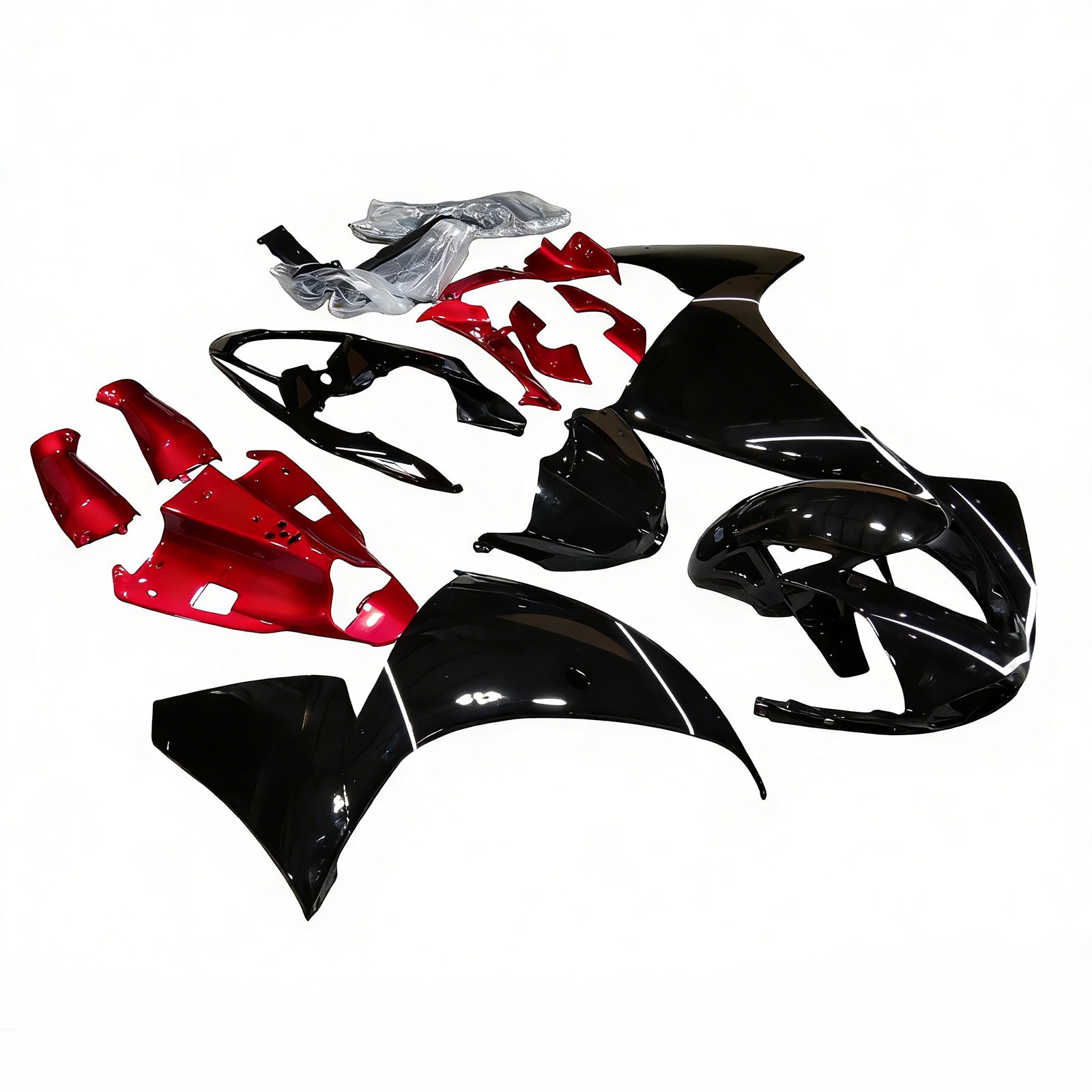 Kit de carenado de inyección, carrocería de plástico ABS para Yamaha YZF 1000 R1 2012-2014