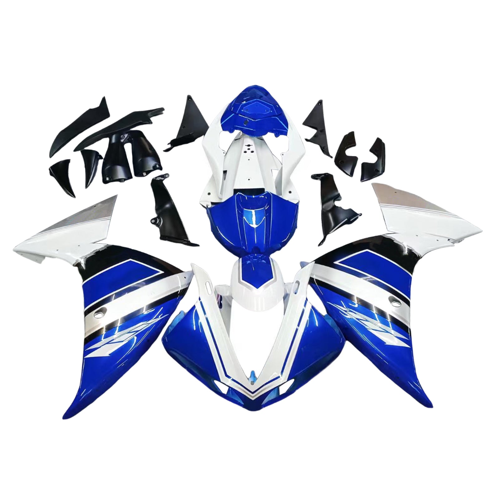 Ruiskutussuojasarja Yamaha YZF-R1 2012-2014 ABS muovinen kori
