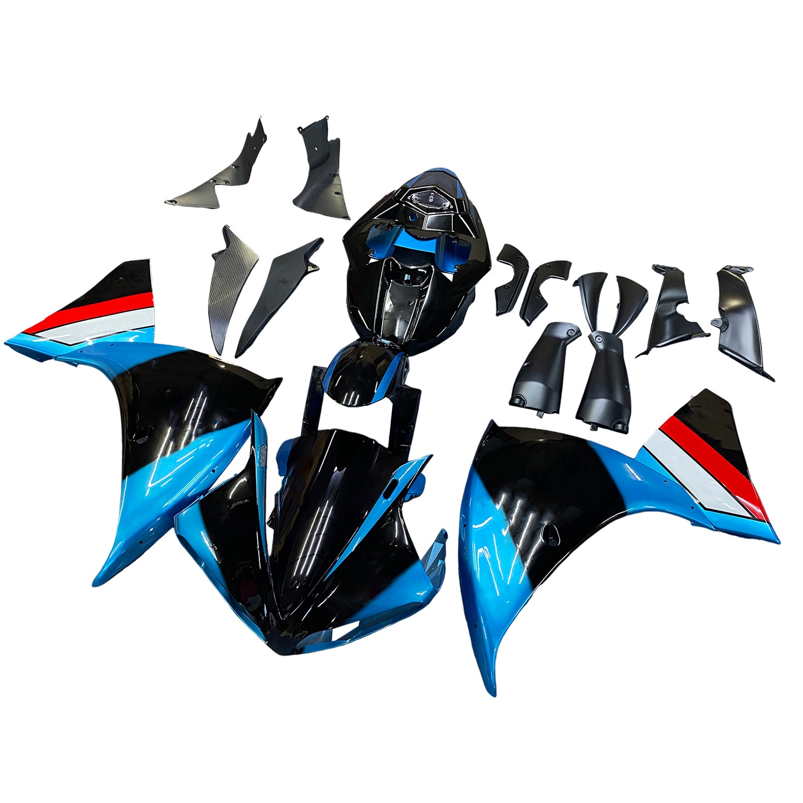 Kit Carenado Inyección Yamaha YZF-R1 2012-2014 Carrocería Plástico ABS