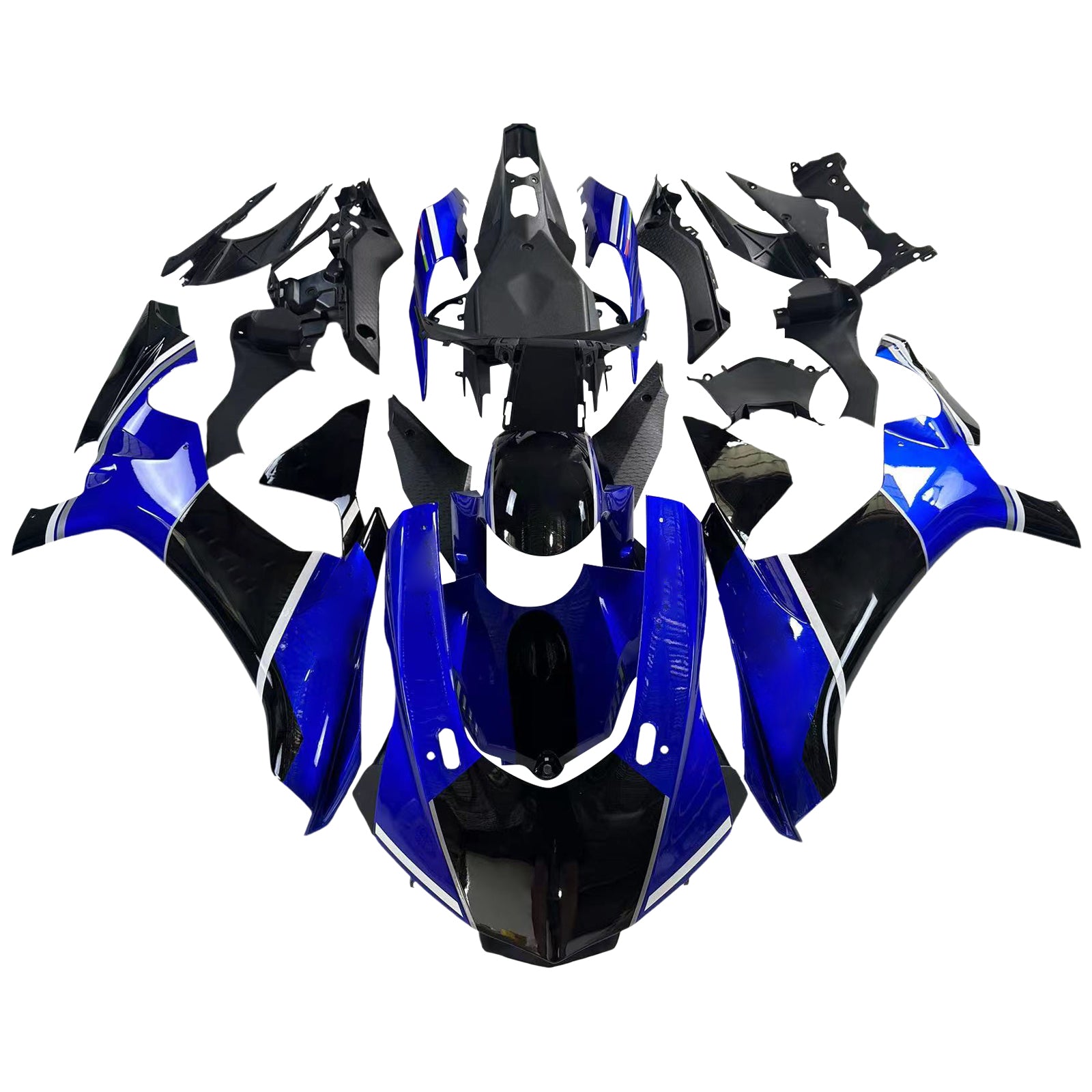 Amotopart Fairing Zestaw dla Yamaha YZF 1000 R1 2015-2019 Generic