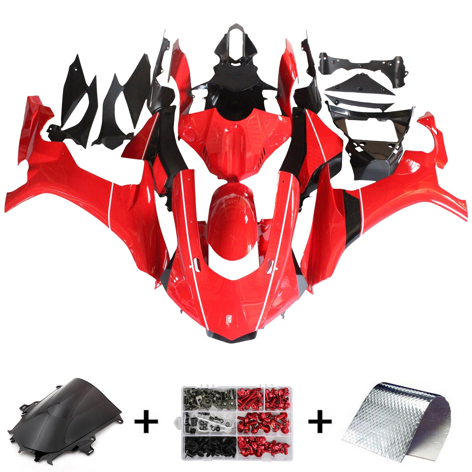 Kit de carenado de plástico ABS para Yamaha YZF 1000 R1 2015-2019