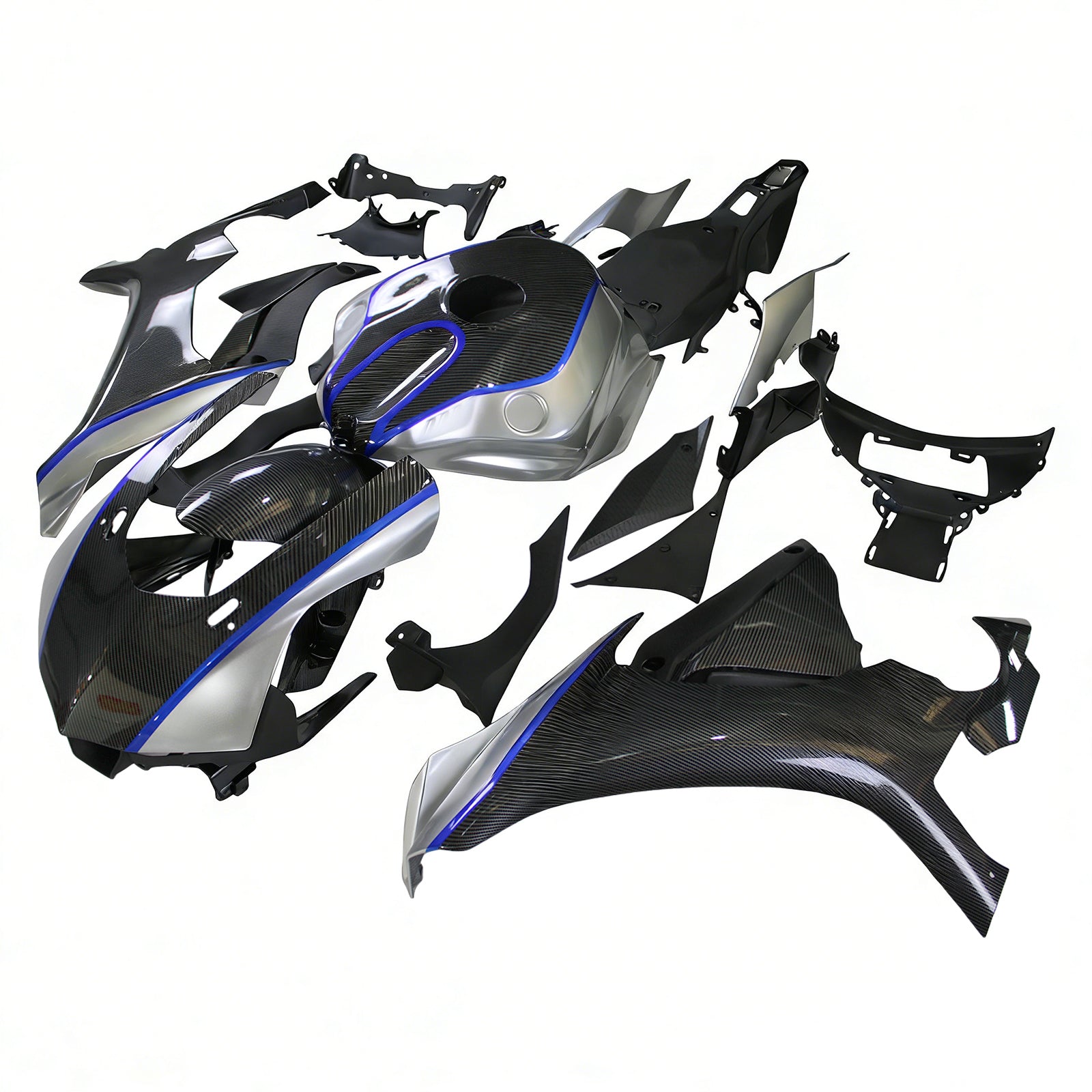 Zestaw owiewek wtryskowych Yamaha YZF 1000 R1 2015-2019 Nadwozie z tworzywa ABS #125