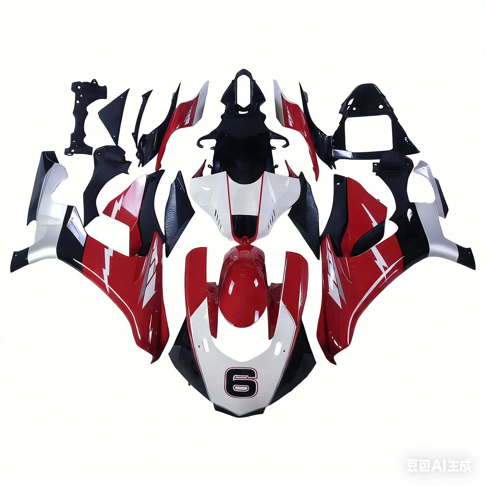 Kit de carénage par injection , carrosserie en plastique ABS Pour Yamaha YZF 1000 R1 2015-2019