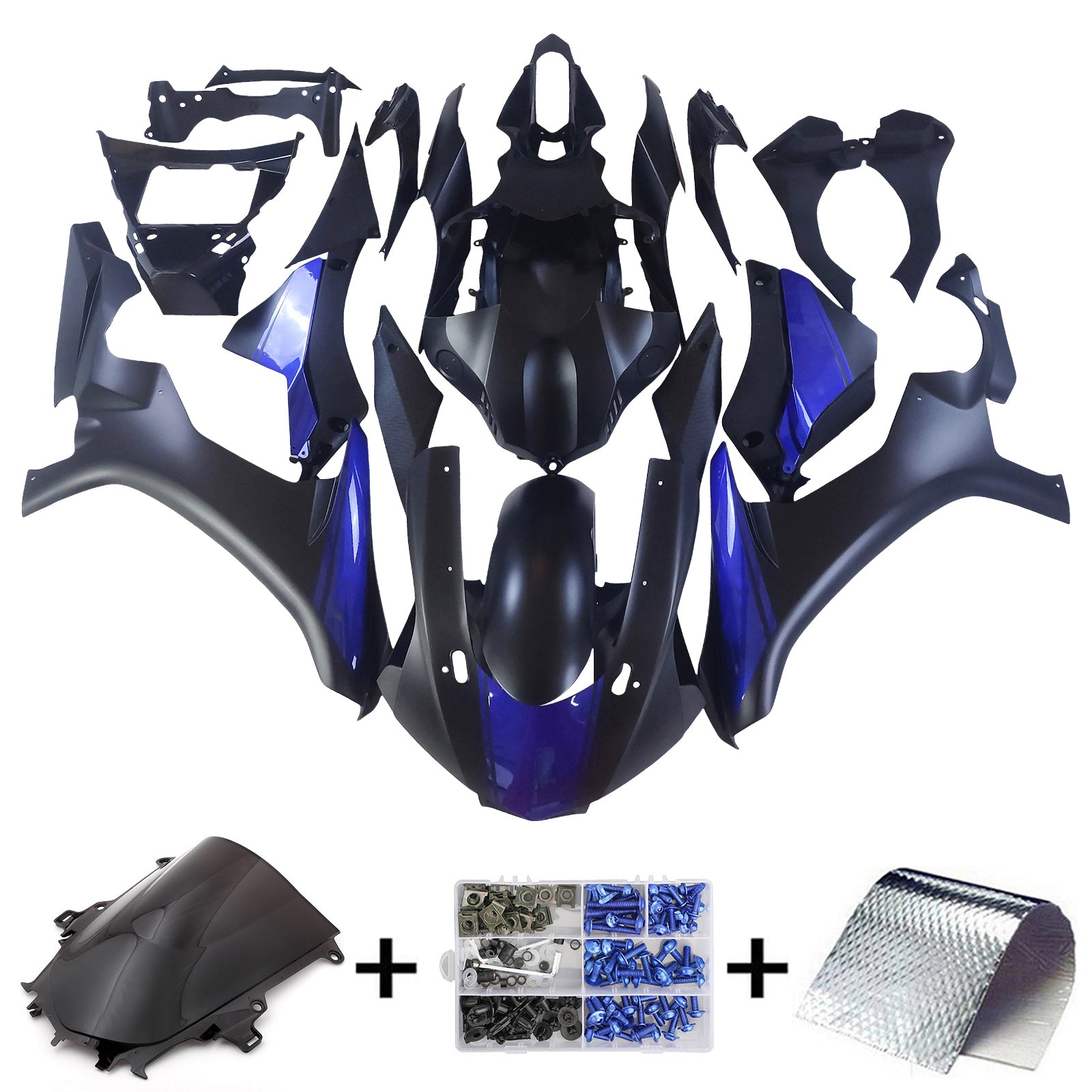 ABS PLASTIC KUIST KIT VOOR YAMAHA YZF 1000 R1 2015-2019