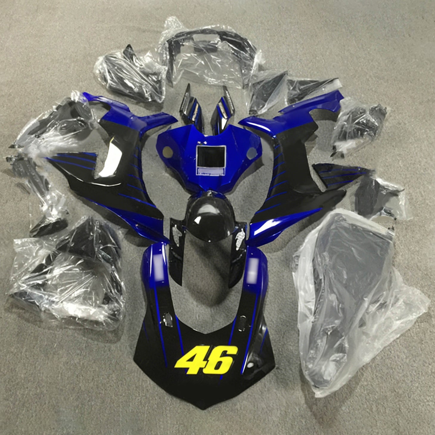Wtryskowe Zestaw owiewki nadwozia Plastikowe ABS DOTYCZNE DO YAMAHA YZF 1000 R1 2015-2019