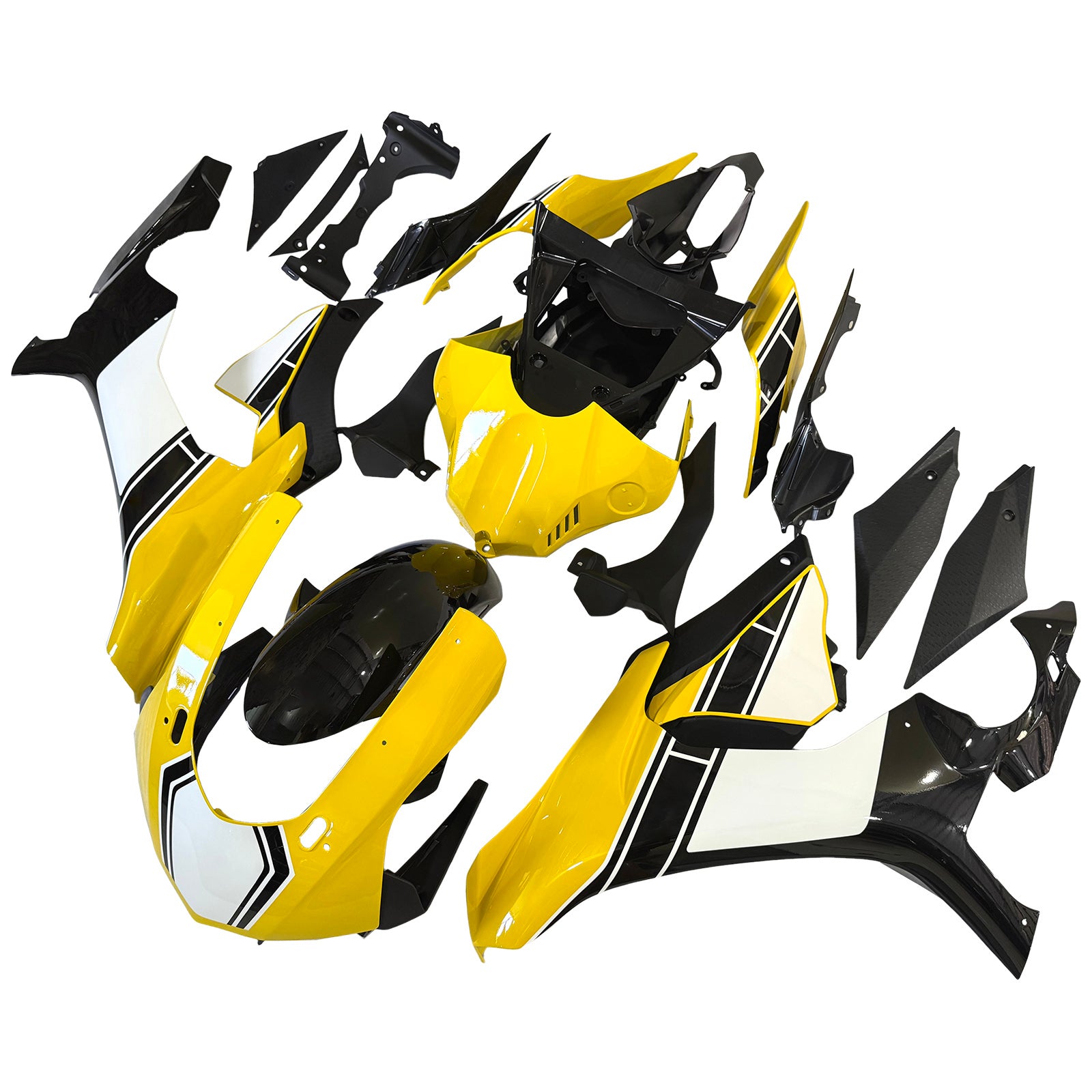 Kit de carénage en plastique ABS pour carrosserie, compatible avec Yamaha YZF 1000 R1 de 2015 à 2019