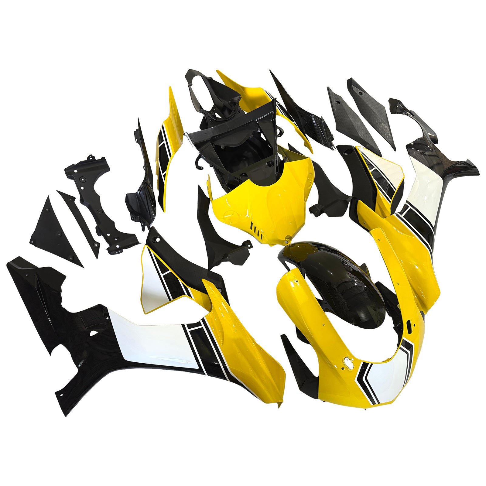 Kit de carénage en plastique ABS pour carrosserie, compatible avec Yamaha YZF 1000 R1 de 2015 à 2019