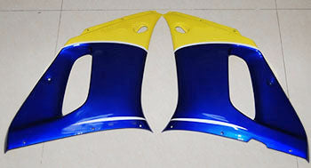 Carénages Amotopart 1998-2002 Yamaha YZF-R6 Jaune Bleu Camel R6 Generic