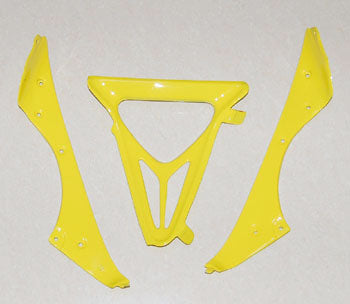 Carénages Amotopart 1998-2002 Yamaha YZF-R6 Jaune Bleu Camel R6 Generic