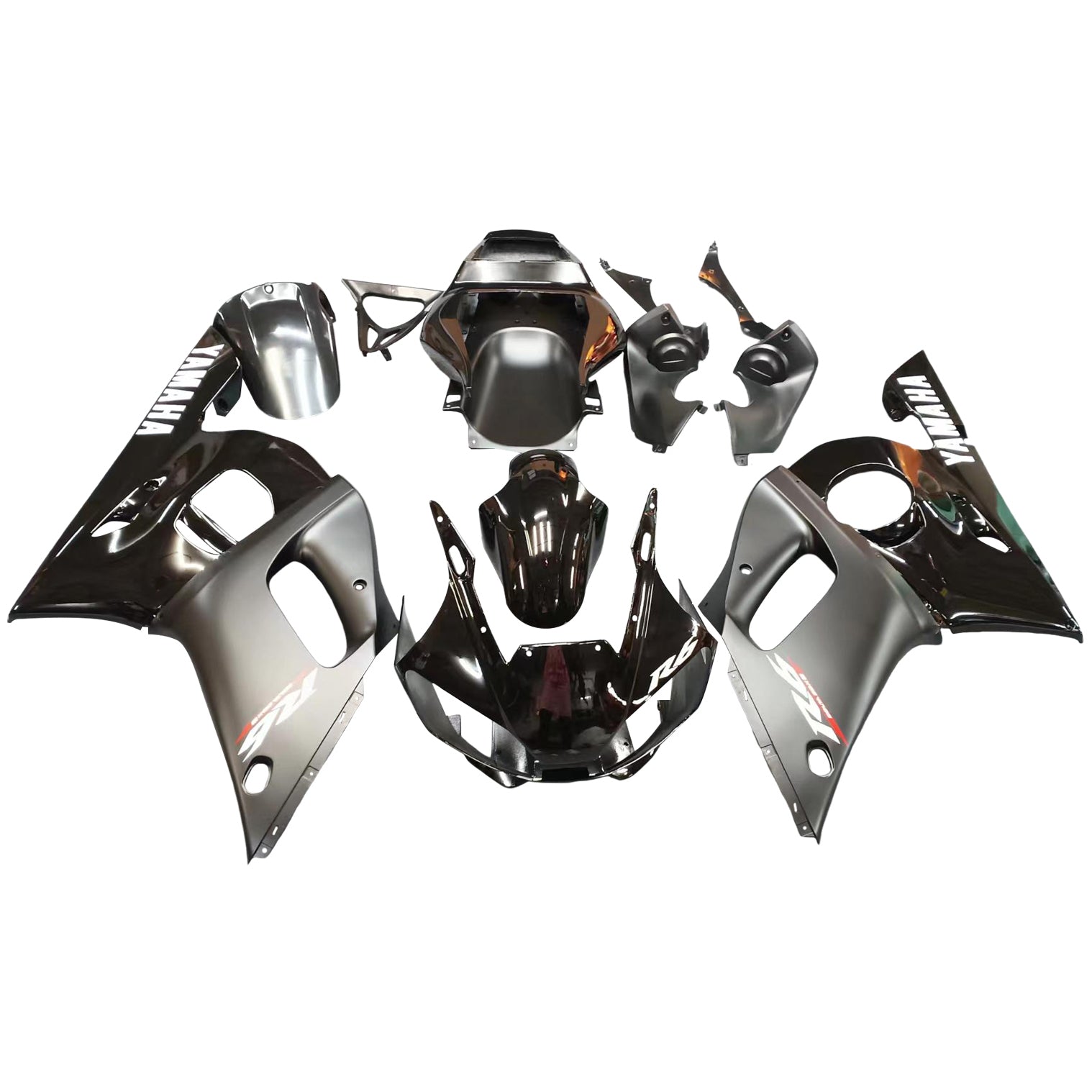 Carénages Amotopart 1998-2002 Yamaha YZF-R6 Contrast Black R6 Generic