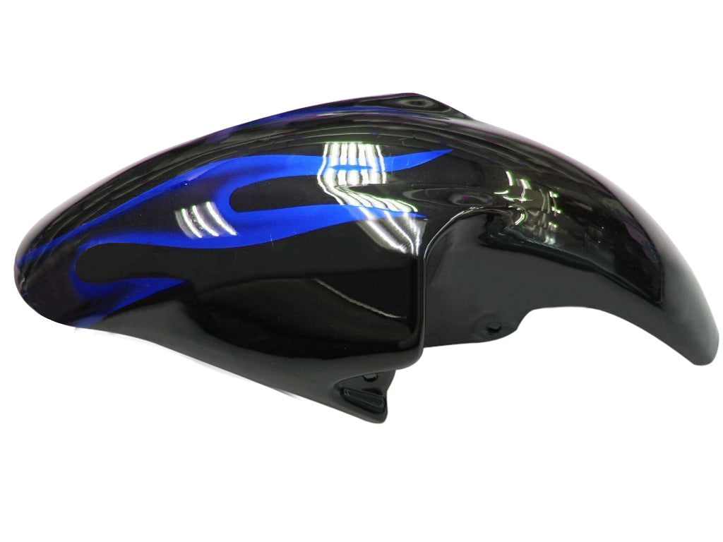 Carénages Amotopart 1998-2002 Yamaha YZF-R6 Črni in modri plamen R6 Generic
