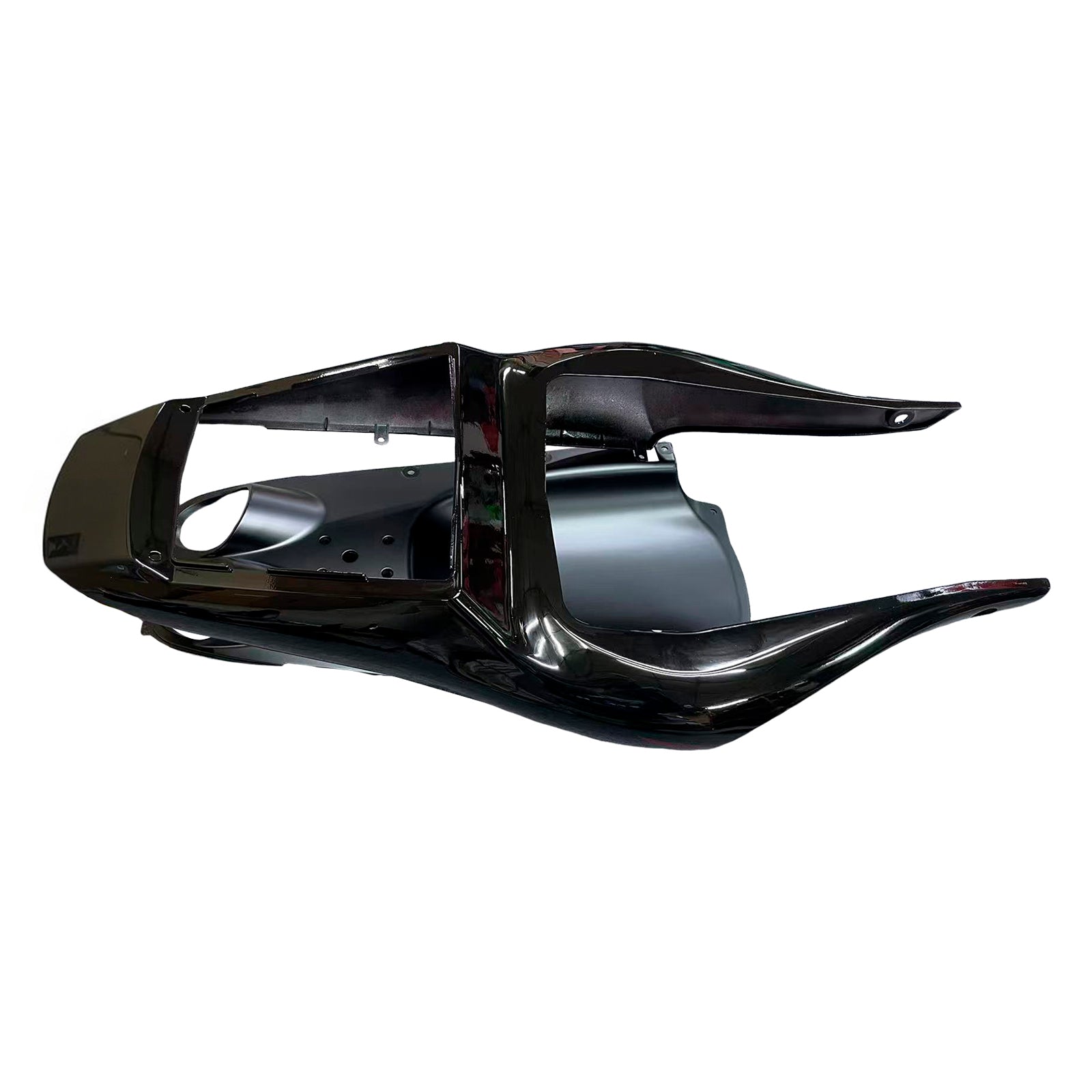Amotopart Fairingsr 1998-2002 Yamaha YZF-R6 Black & Red Flame R6 Generic
