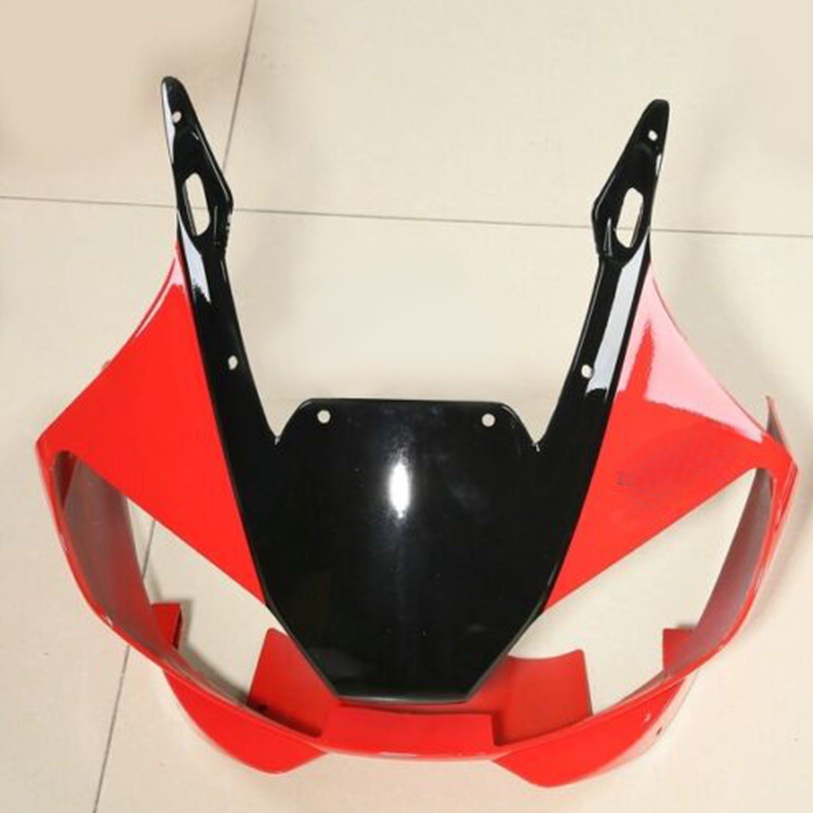 Amotopart Kit de carénage pour YAMAHA YZF R6 1998-2002 2001 2000 Rouge Blanc Noir Générique