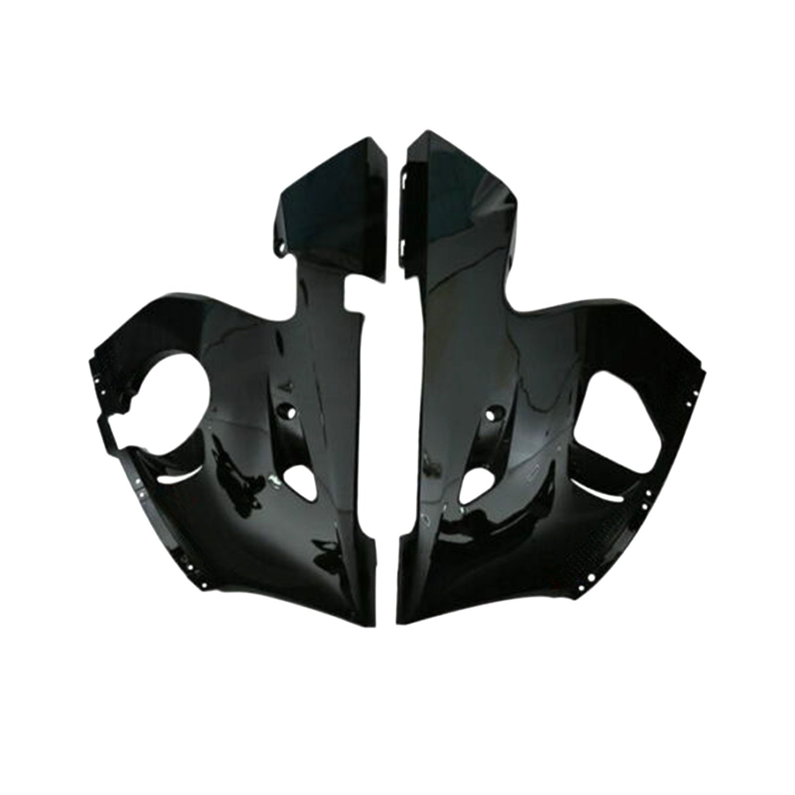 Amotopart Kit de carénage pour YAMAHA YZF R6 1998-2002 2001 2000 Rouge Blanc Noir Générique