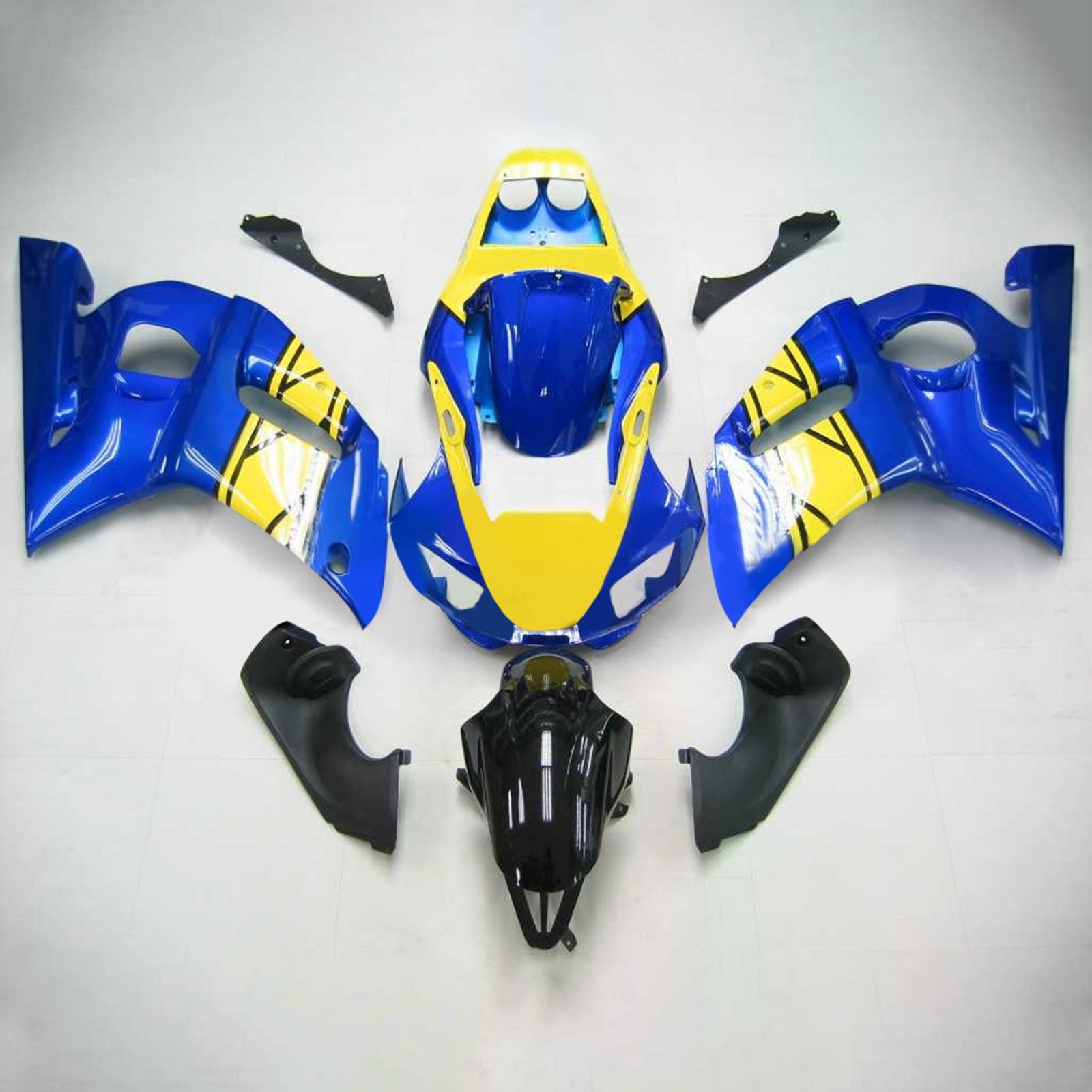 Kit de carénage Amotopart pour Yamaha YZF 600 R6 1998-2002 Générique