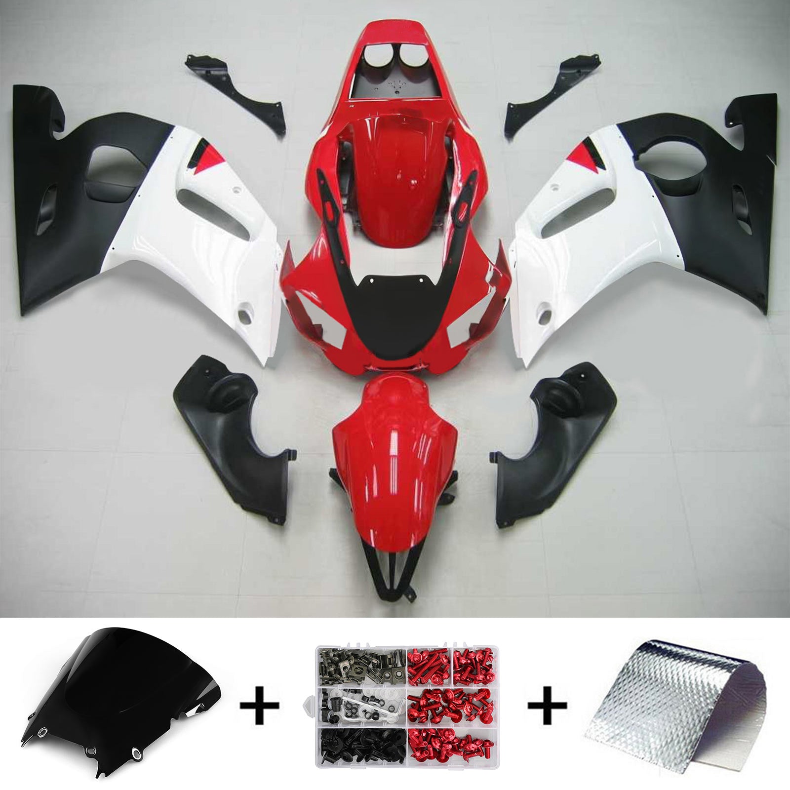 Kit de carénage Amotopart pour Yamaha YZF 600 R6 1998-2002 Générique