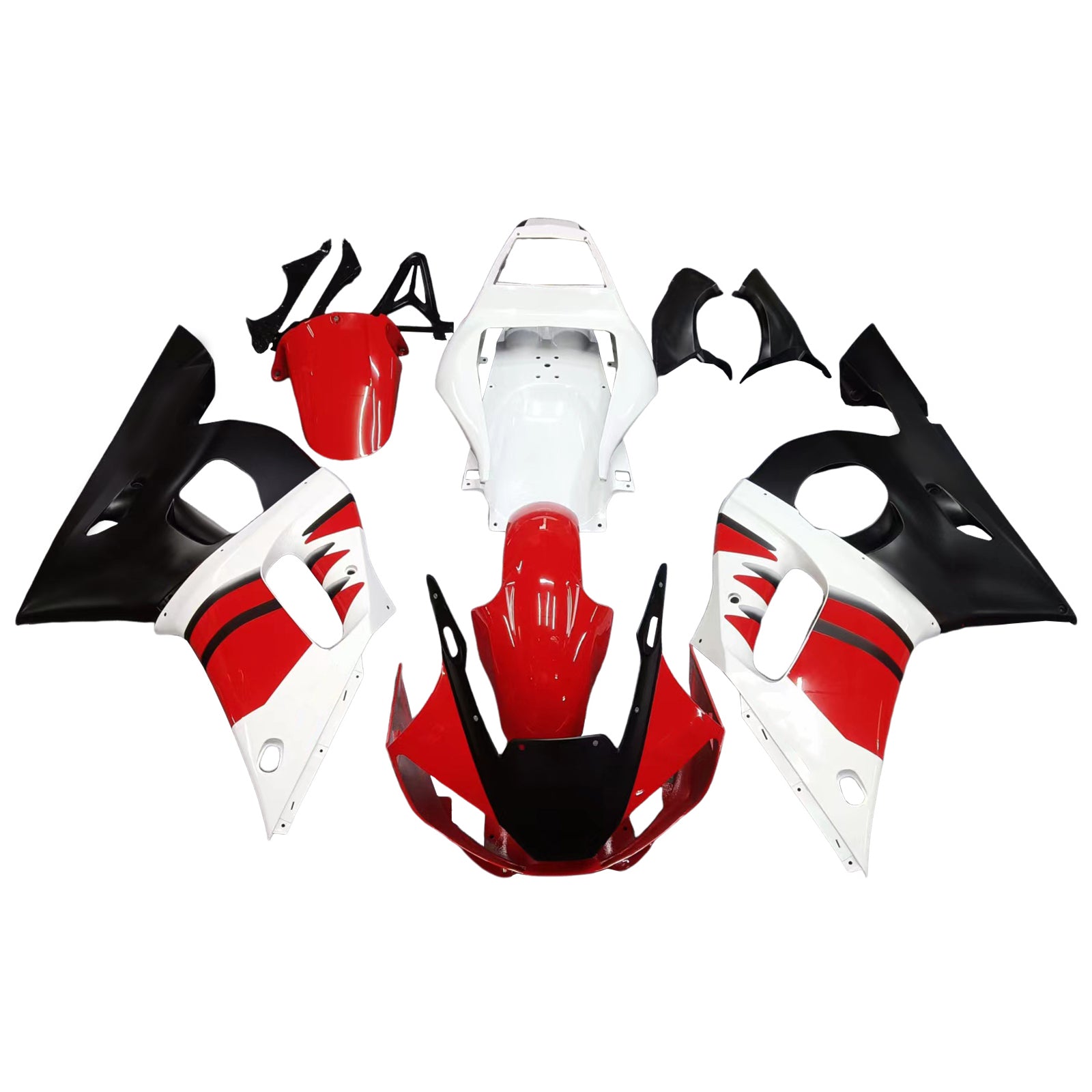 Kit de carénage Amotopart pour Yamaha YZF 600 R6 1998-2002 Générique