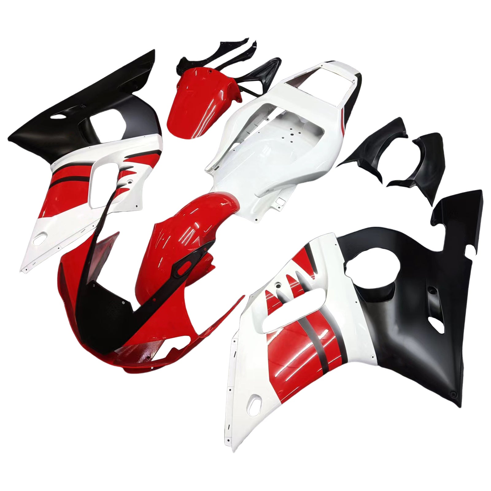 Kit de carénage Amotopart pour Yamaha YZF 600 R6 1998-2002 Générique