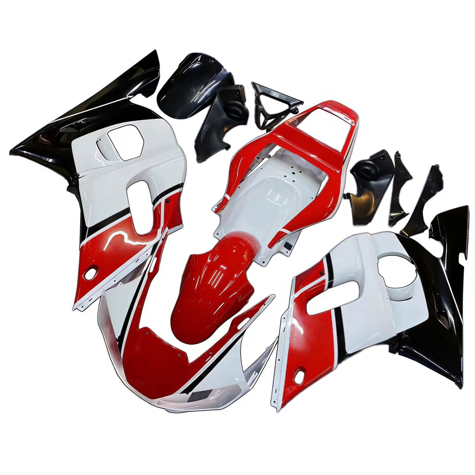 Kit de carénage Amotopart pour Yamaha YZF 600 R6 1998-2002 Générique