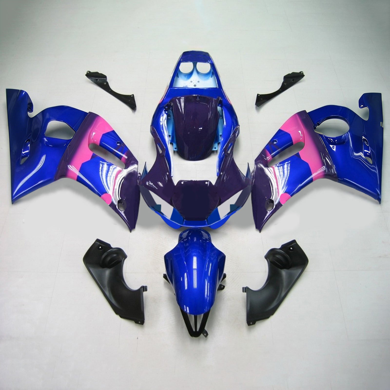 Kit de carénage Amotopart pour Yamaha YZF 600 R6 1998-2002 Générique