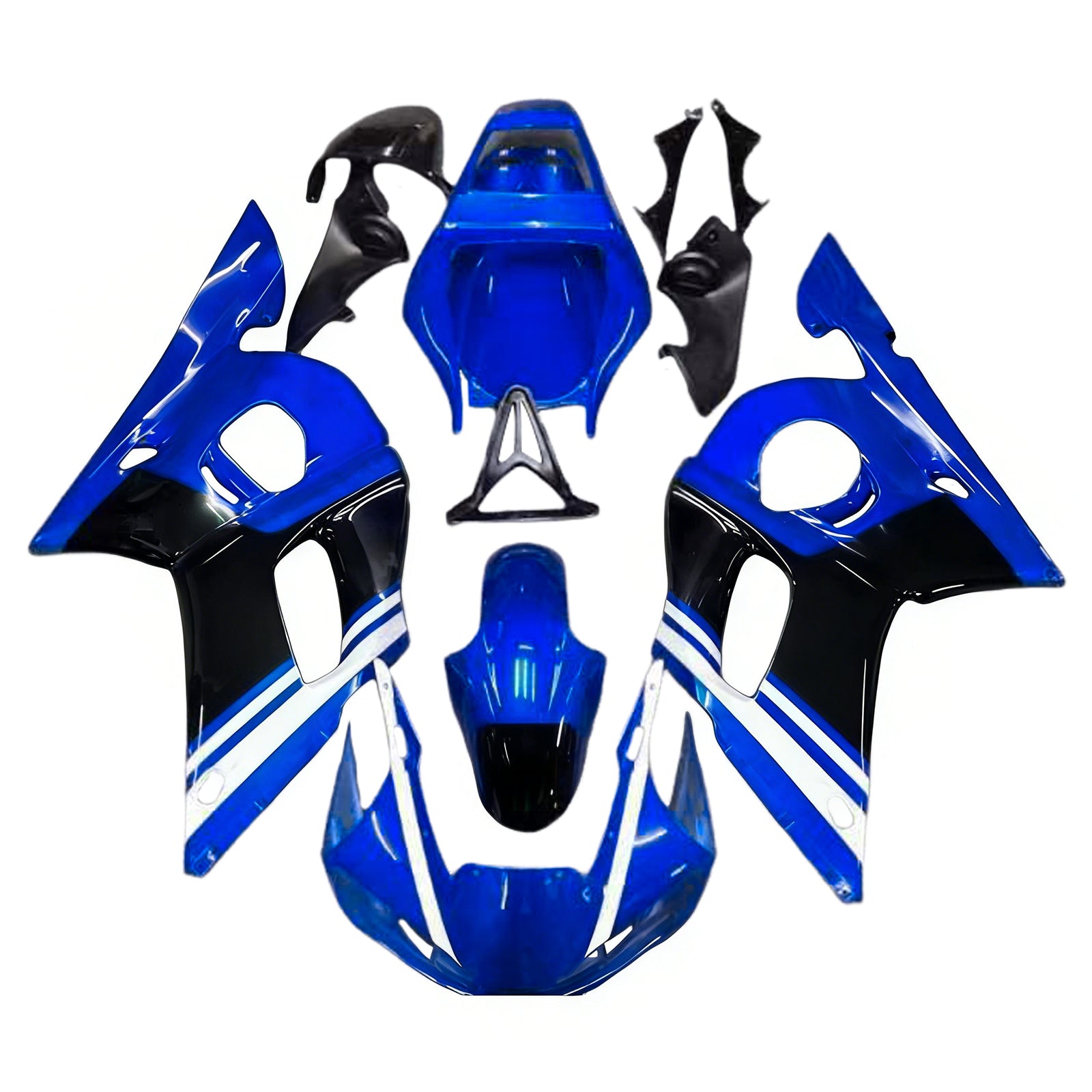 Kit de carénage Amotopart pour Yamaha YZF 600 R6 1998-2002 Générique