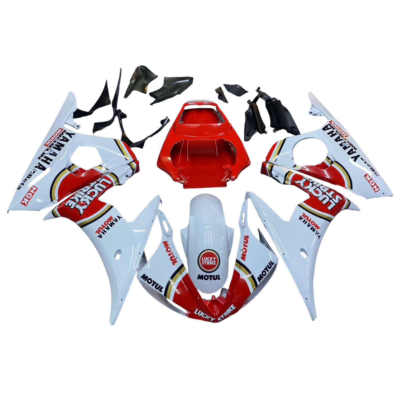 Carrosserie-injektiovirhepakkaus Yamaha YZF 600 R6 2003-2004 R6S 2006-2009