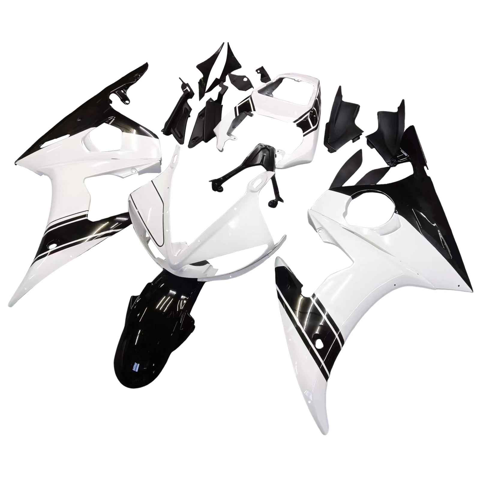 Kit carena iniezione carrozzeria per Yamaha YZF 600 R6 2003-2004 R6S 2006-2009