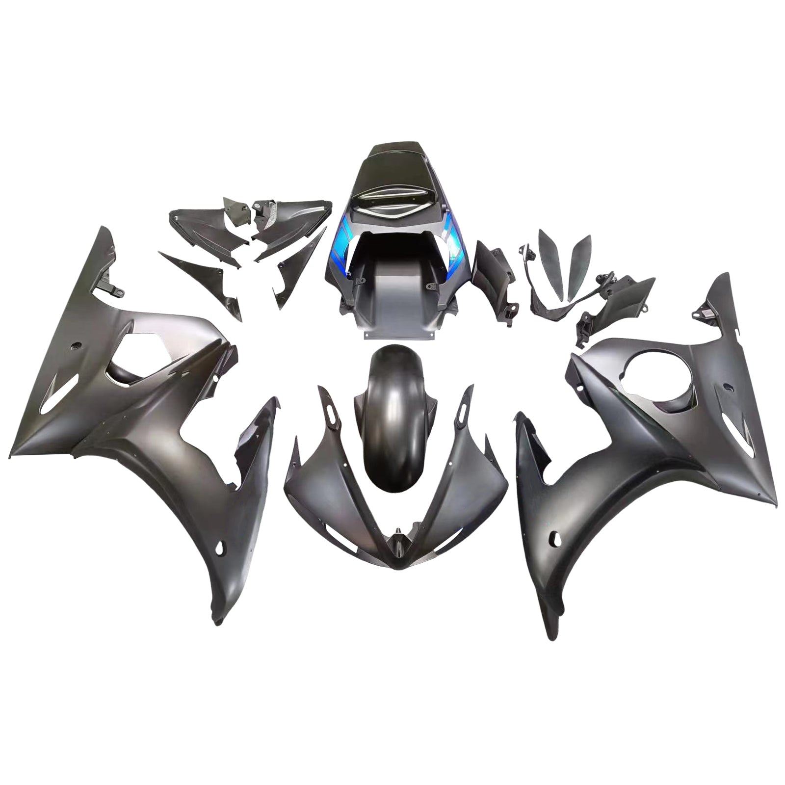 Kit de carénage par , carrosserie en plastique ABS Pour Yamaha YZF 600 R6 2003-2004 R6S 2006-2009