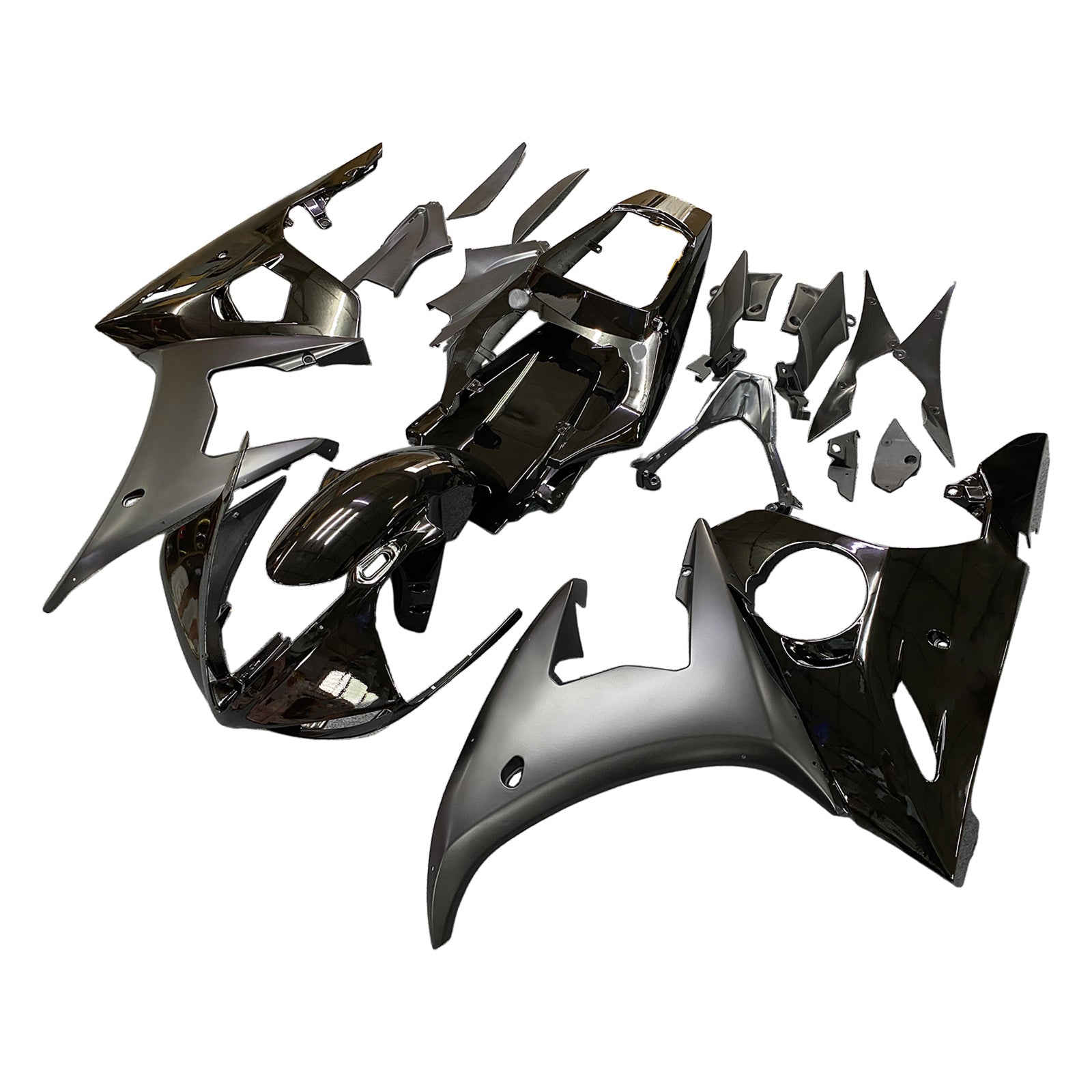 Kit de carénage Amotopart pour Yamaha YZF 600 R6 2003-2004 R6S 2006-2009
