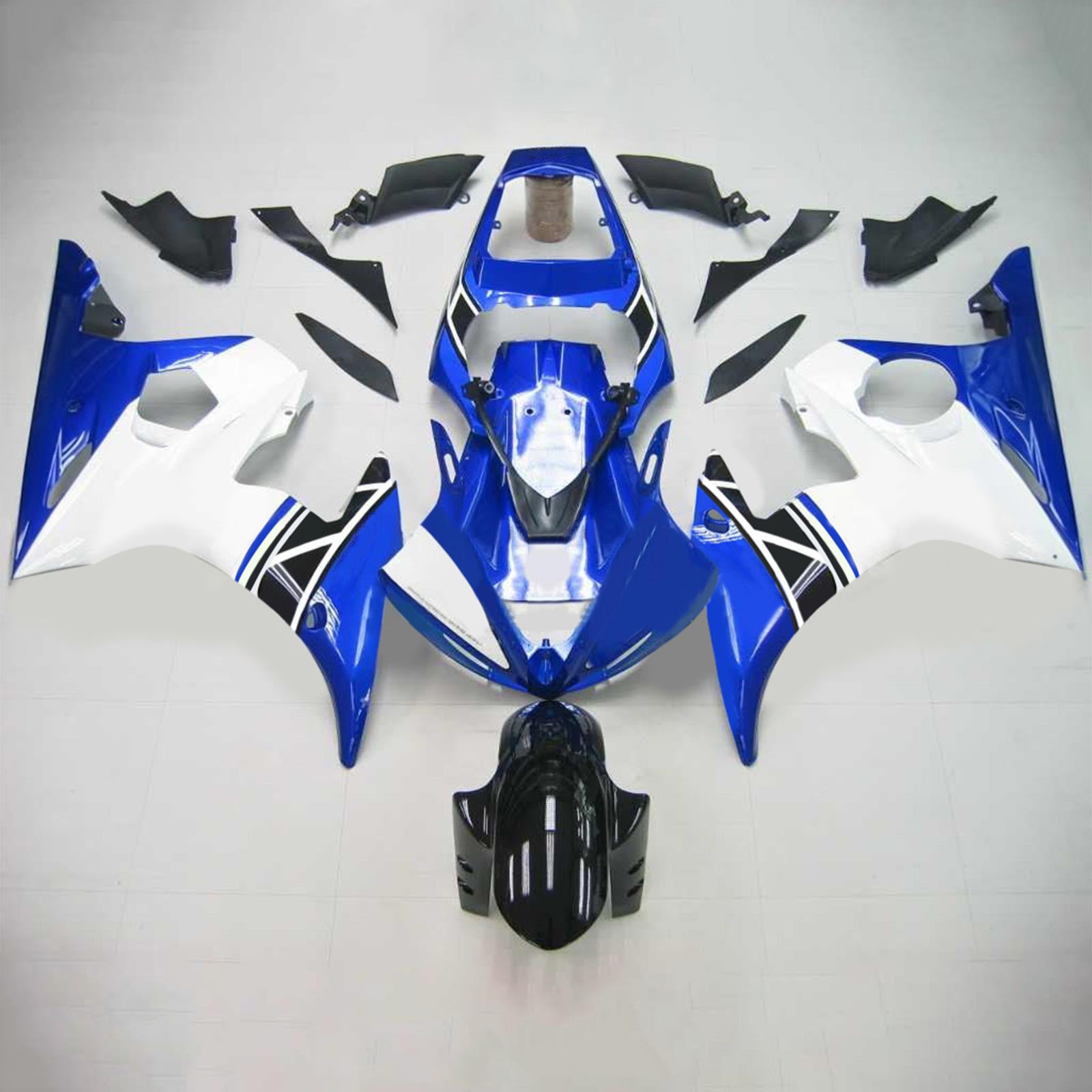 Kit de carénage Amotopart pour Yamaha YZF 600 R6 2003-2004 R6S 2006-2009