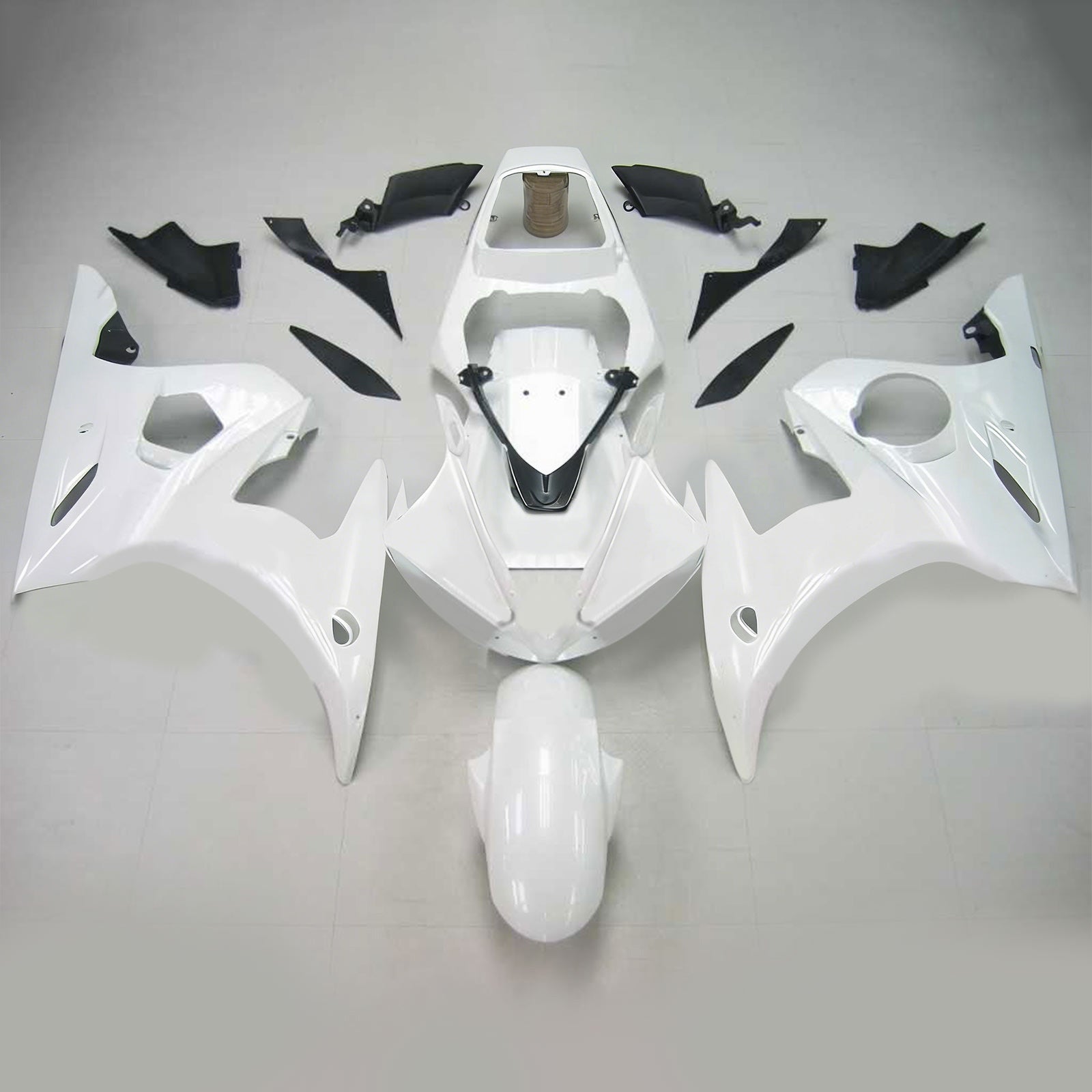 Kit de carénage Amotopart pour Yamaha YZF 600 R6 2003-2004 R6S 2006-2009