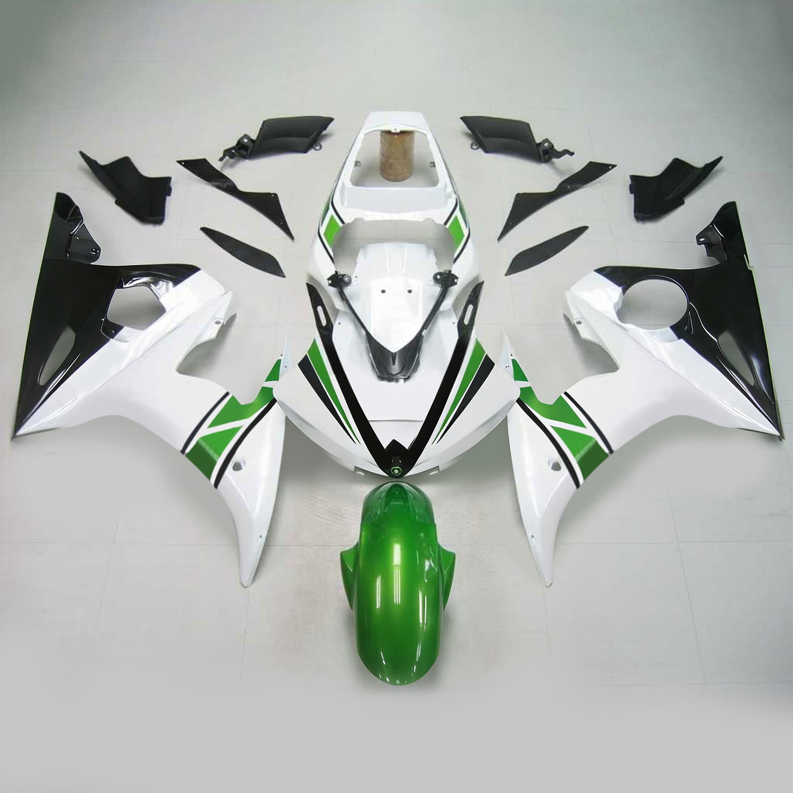 Kit de carénage Amotopart pour Yamaha YZF 600 R6 2003-2004 R6S 2006-2009